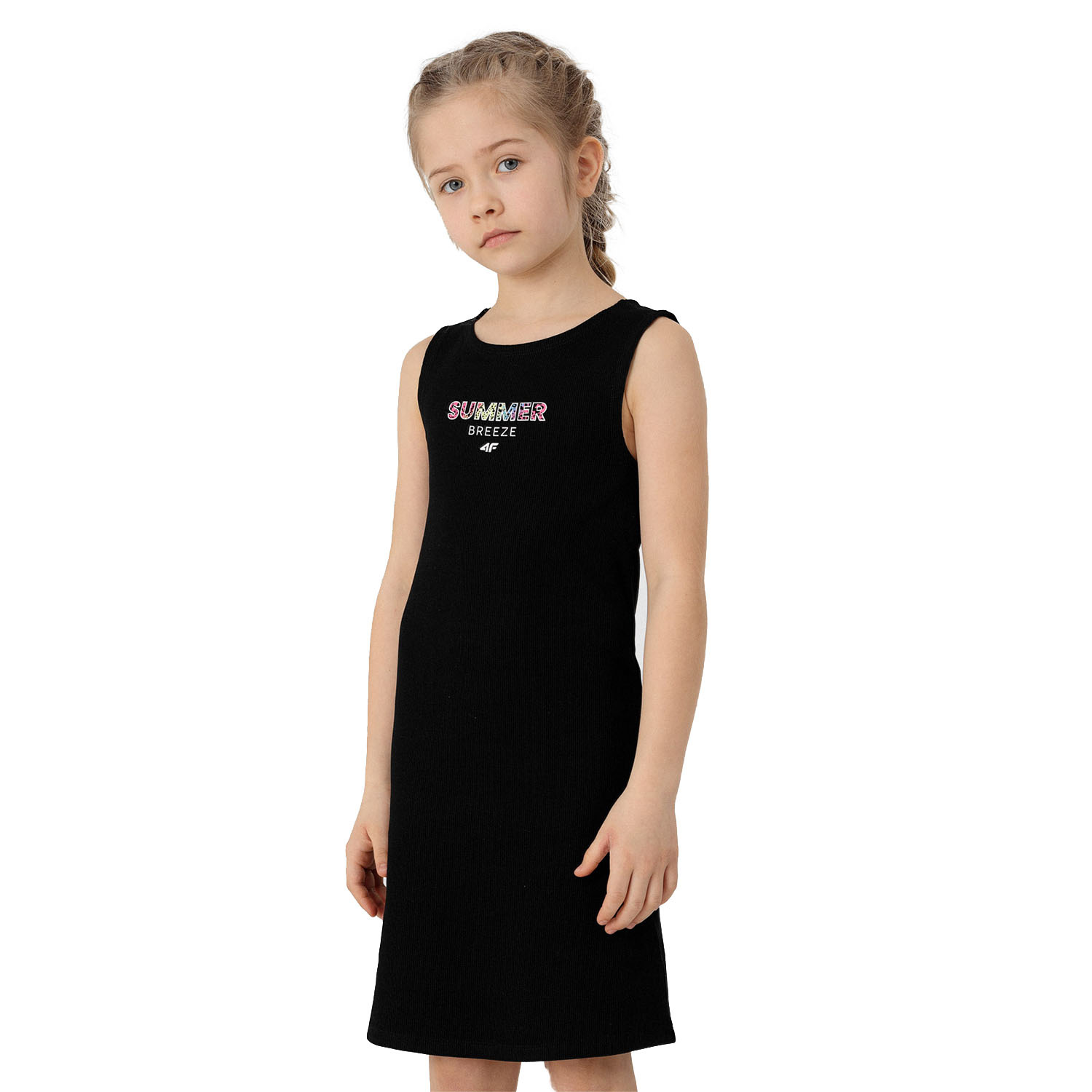 Sukienka dziewczęca 4F JUNIOR HJL22-JSUDD003-20S