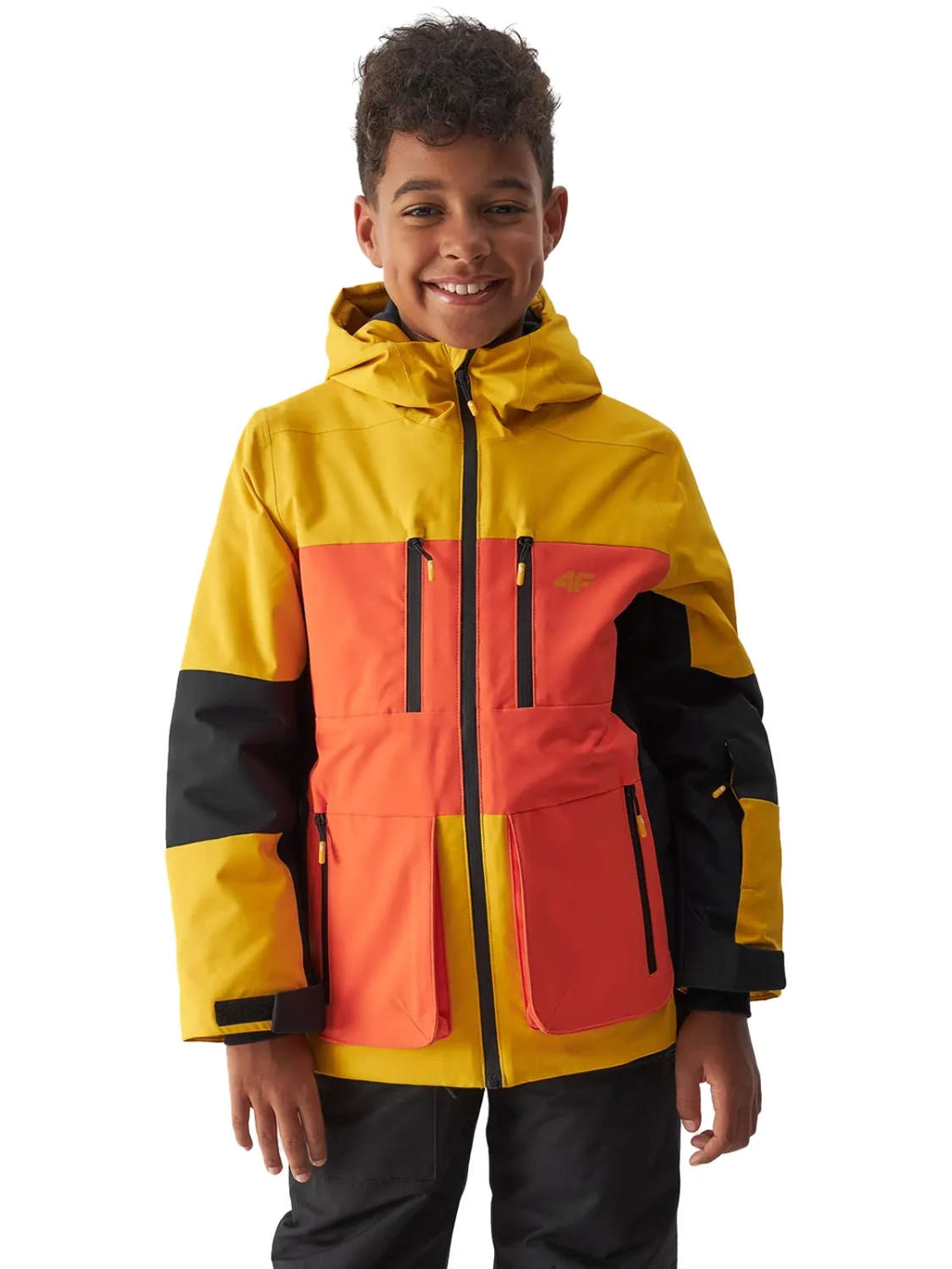 Kurtka dziecięca zimowa narciarska 4F 4FJAW23TTJAM301-71S 