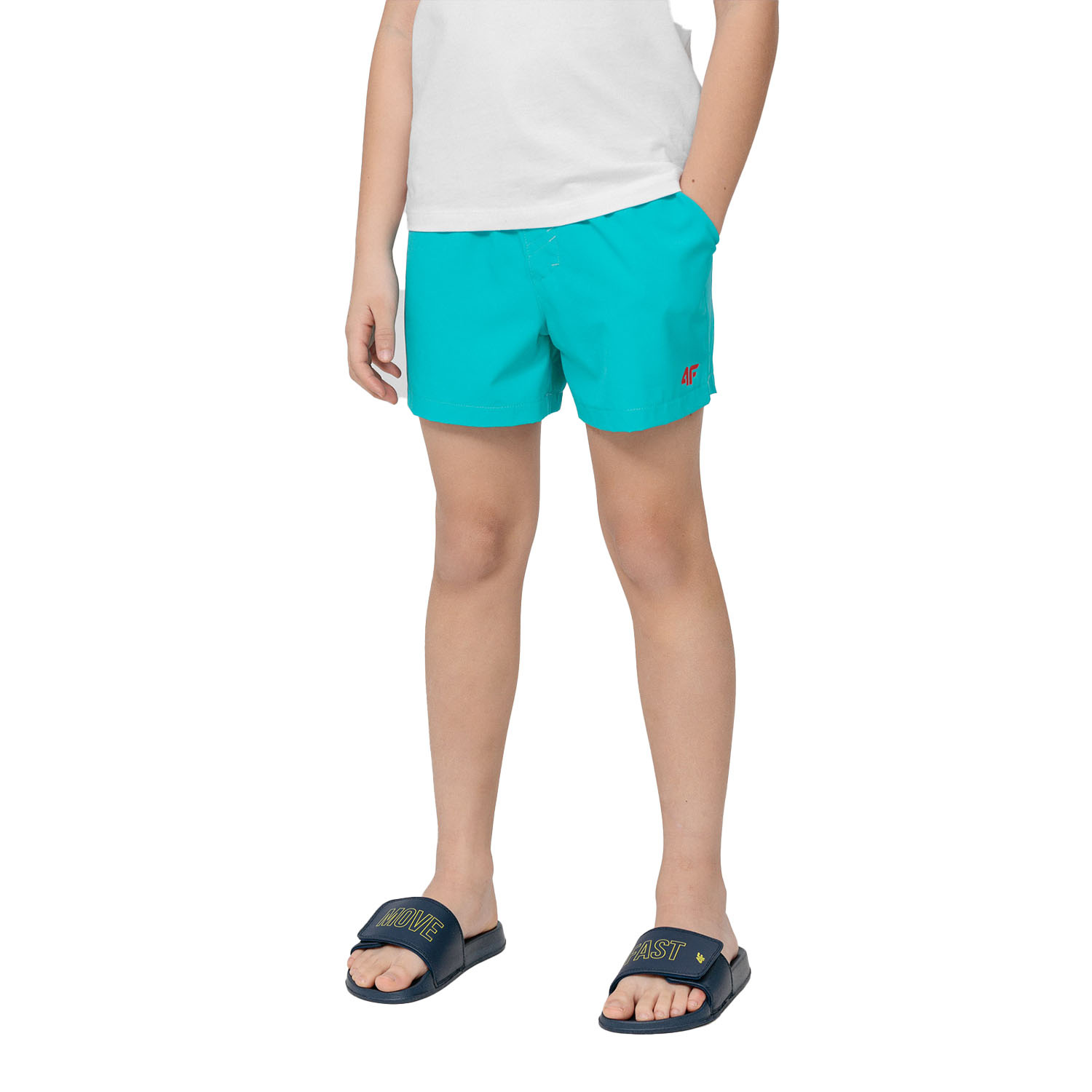 Spodenki dziecięce 4F JUNIOR HJL22-JSKMT001-33S