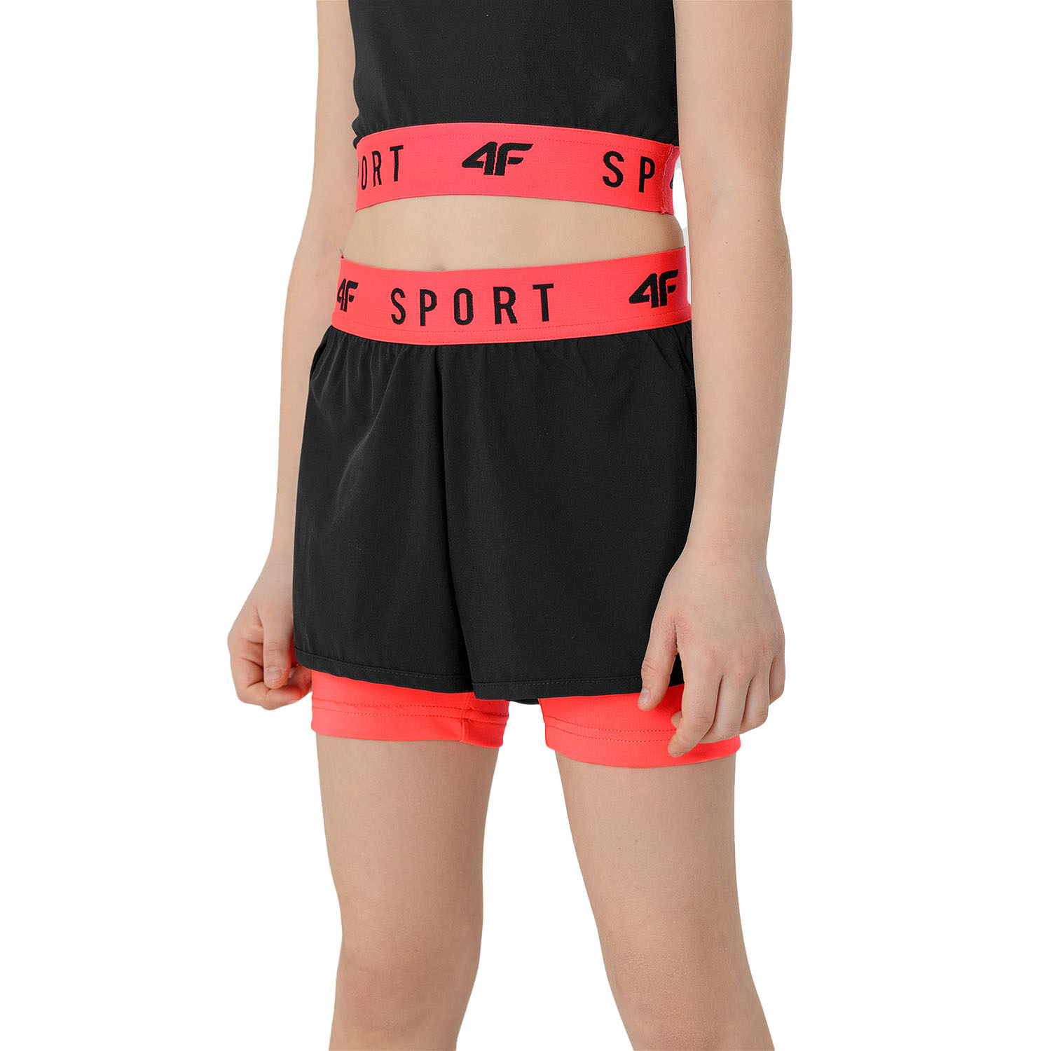 Spodenki dziecięce 4F JUNIOR HJL22-JSKDF001-20S