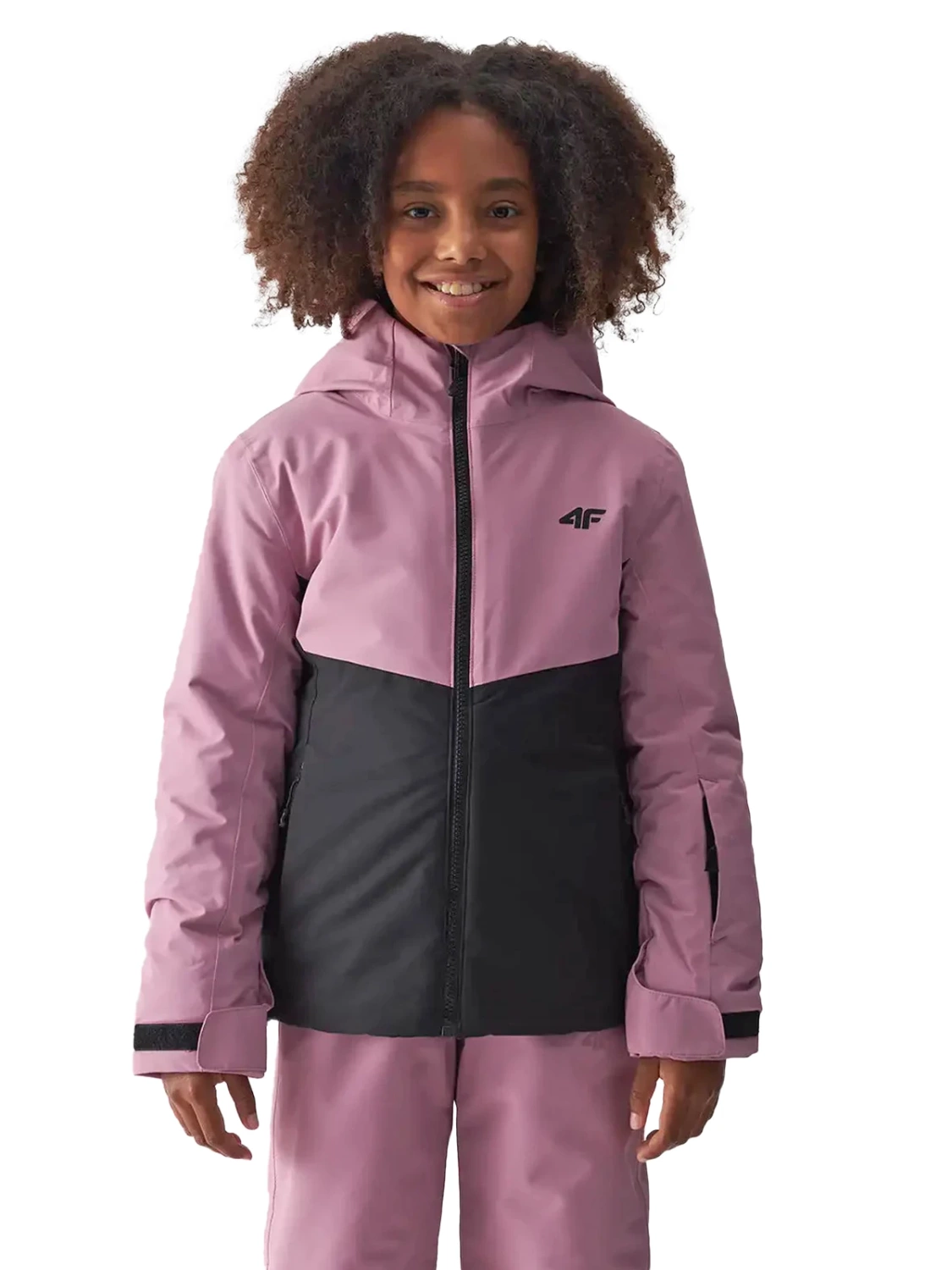 Kurtka dziecięca zimowa narciarska 4F 4FJWAW24TTJAF542-56S