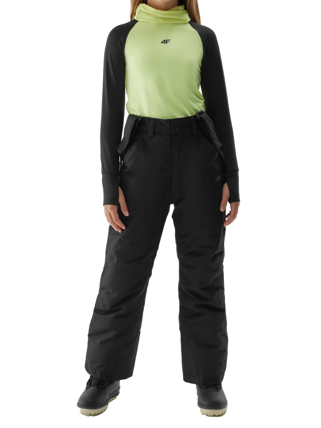 Spodnie dziecięce narciarskie 4F 4FJAW23TFTRF353-21S 