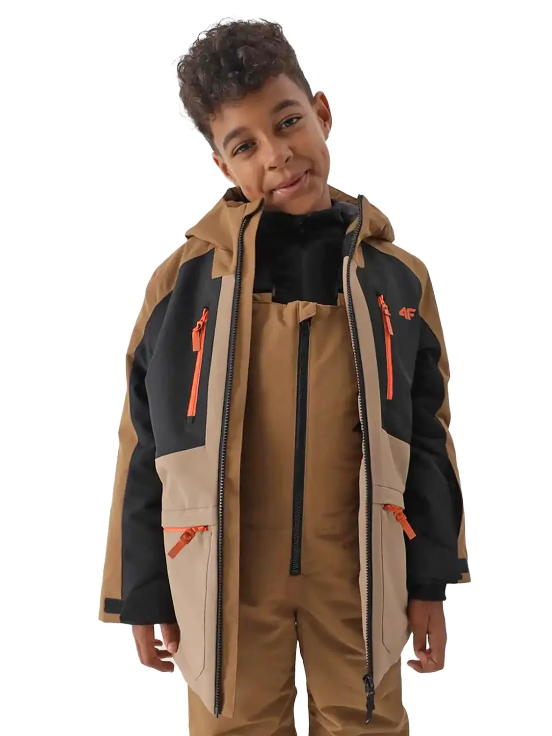 Kurtka dziecięca zimowa narciarska 4F 4FJWAW24TTJAM539-82S