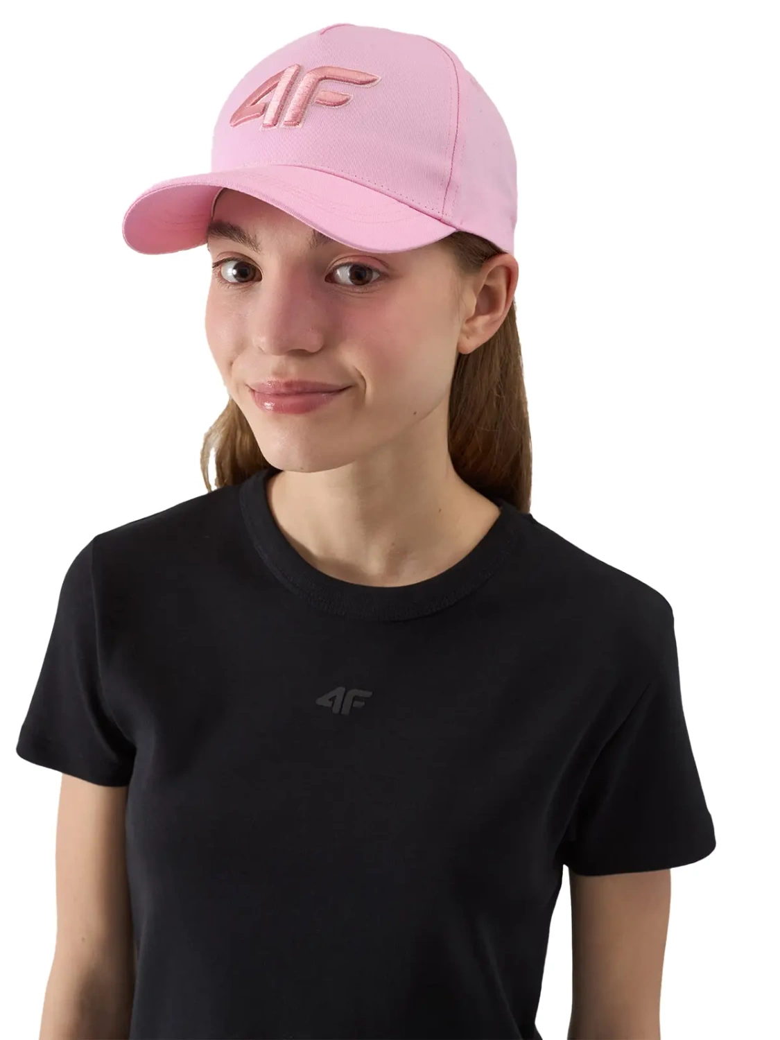 Czapka z daszkiem dziecięca 4F 4FJWSS24ACABF246-56S