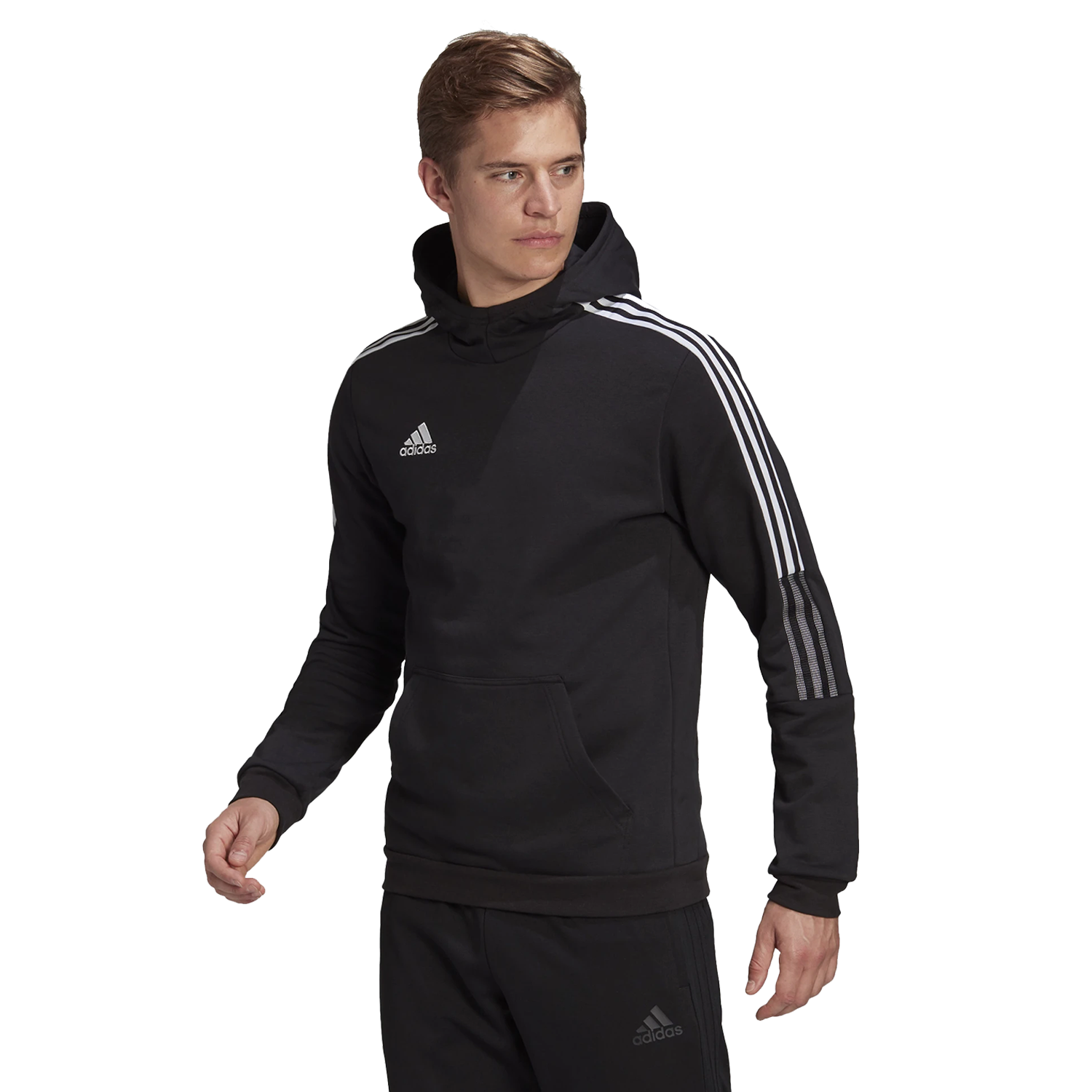Bluza męska z kapturem adidas TIRO21 SW HOOD GM7341
