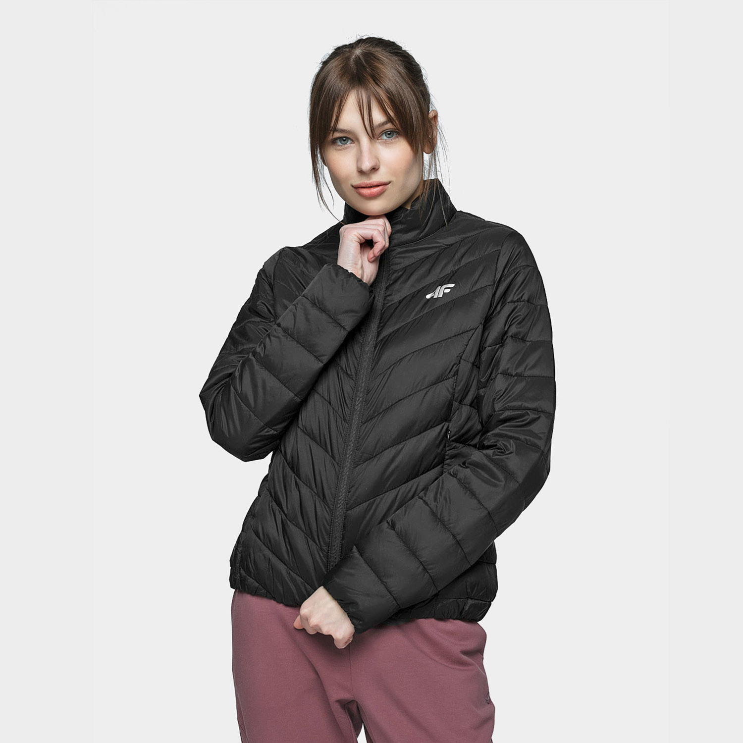 Kurtka damska zimowa puchowa 4F H4L21-KUDP003-20S