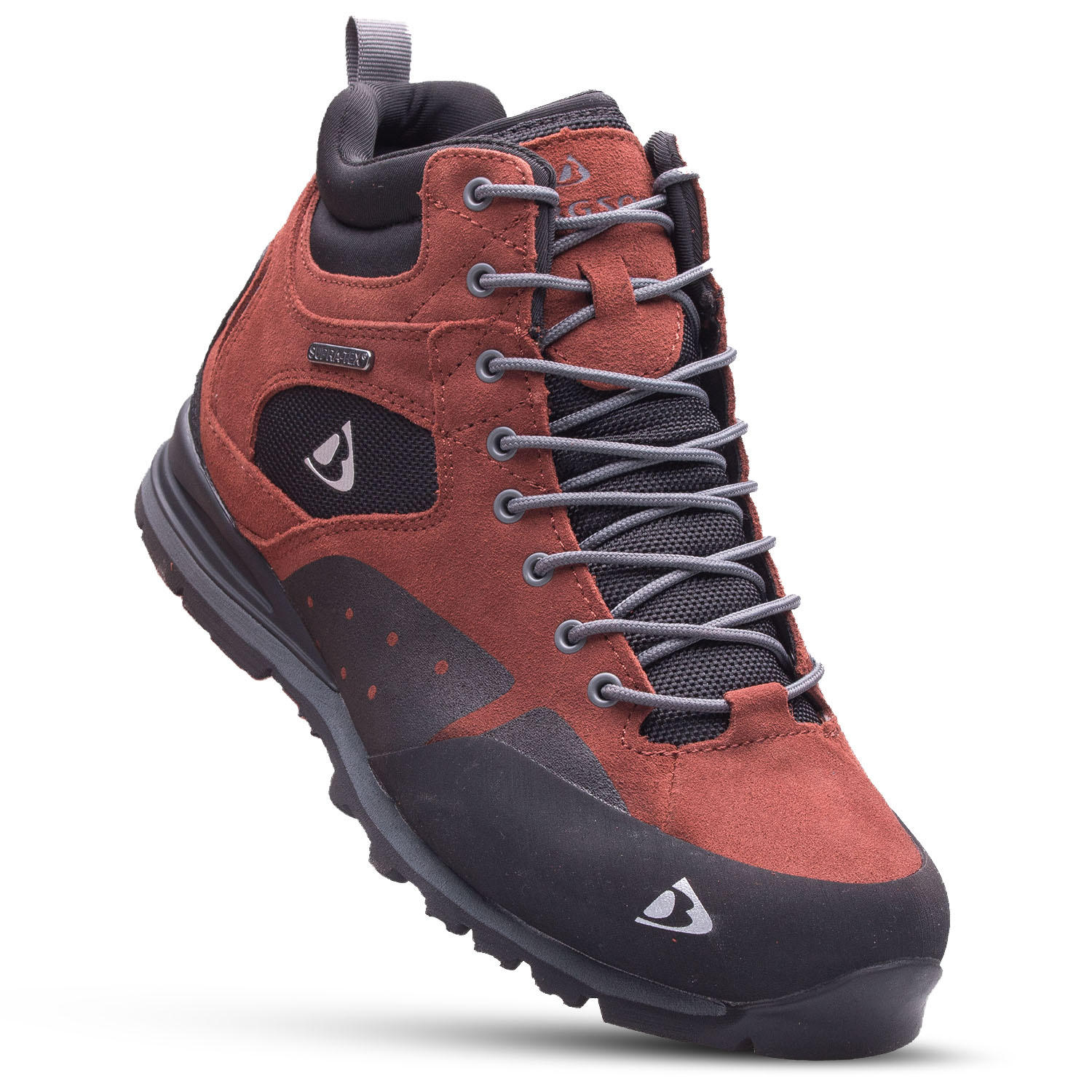 Buty damskie trekkingowe BERGSON SOIRA MID STX rust/orange