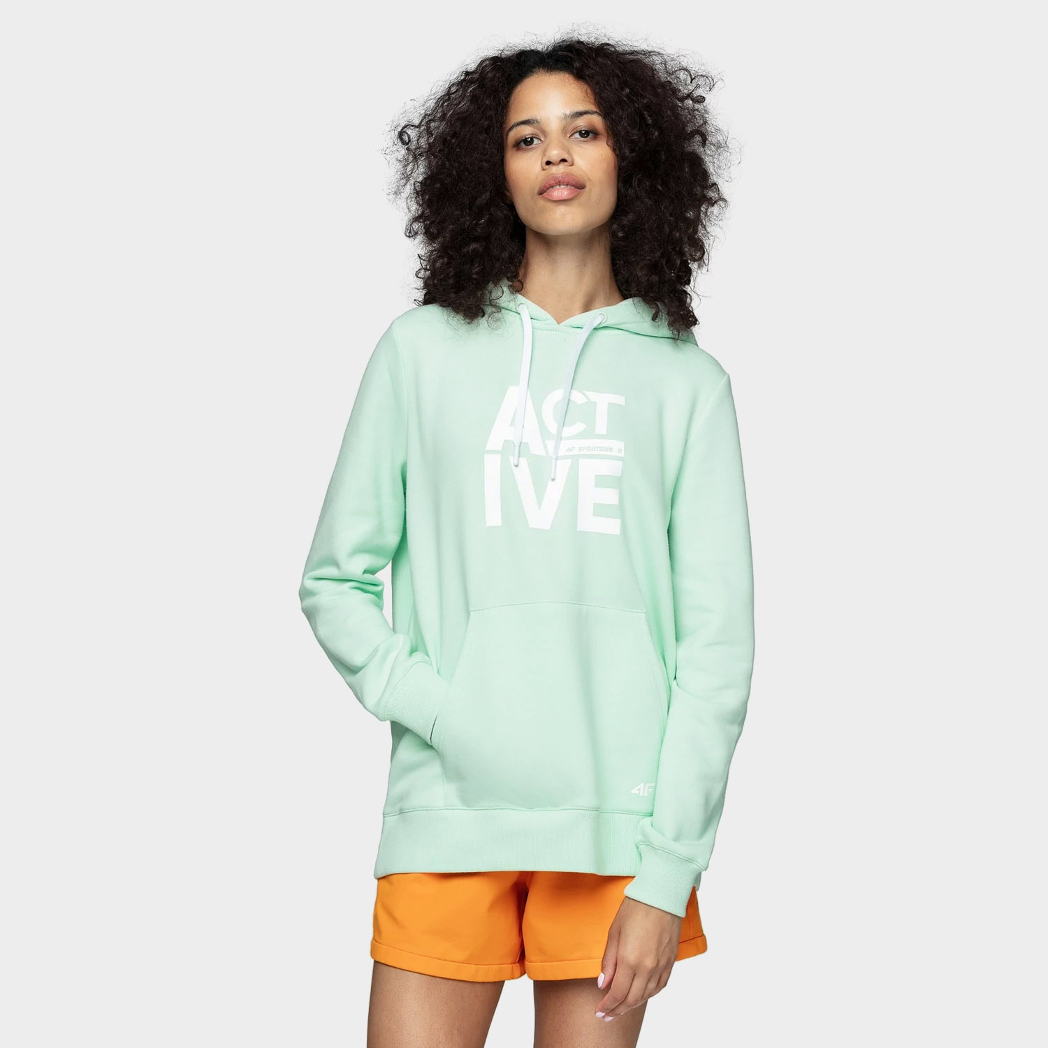 Bluza damska z kapturem 4F H4Z20-BLD013-47S