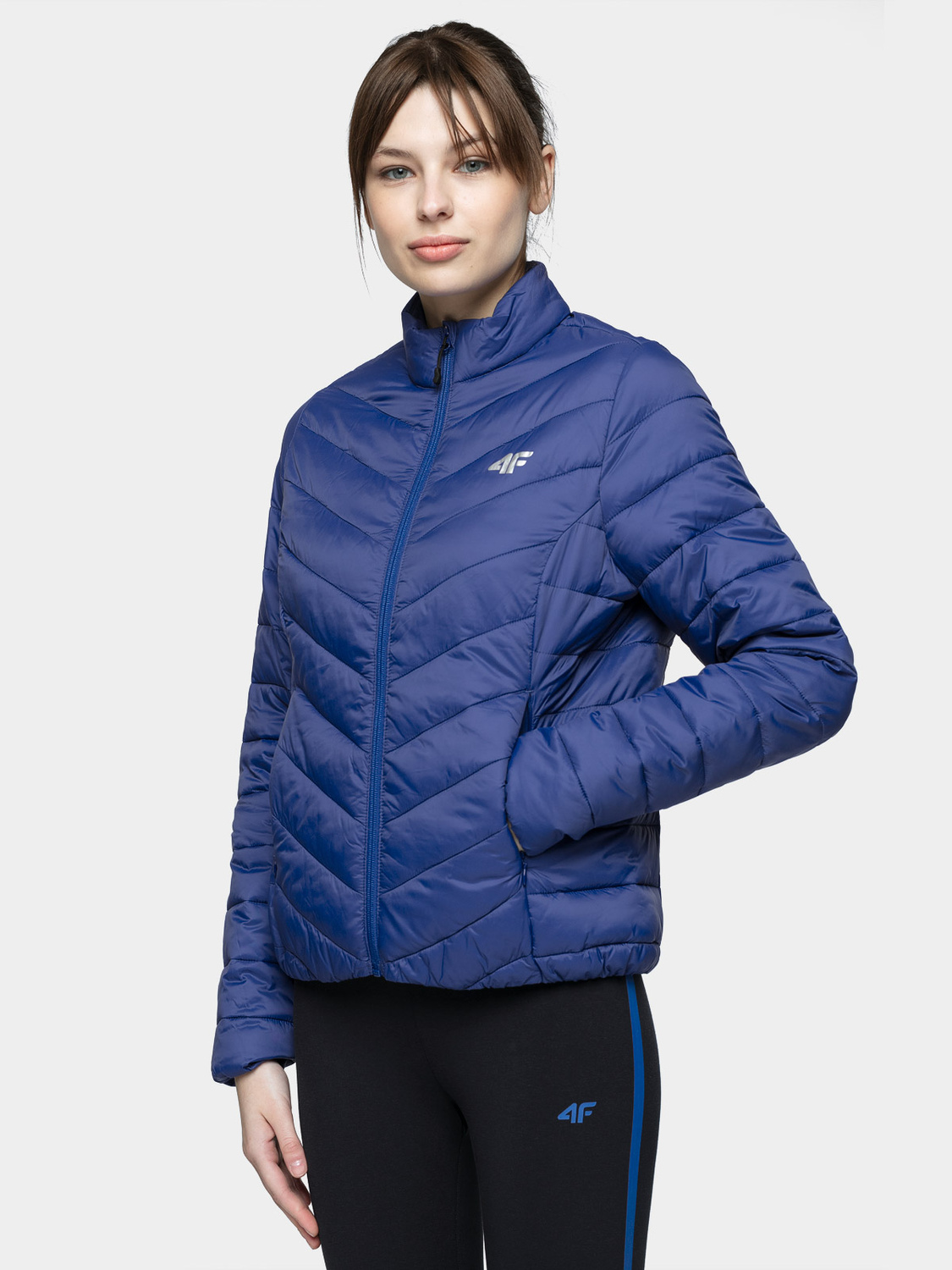 Kurtka damska zimowa puchowa 4F H4L21-KUDP003-33S