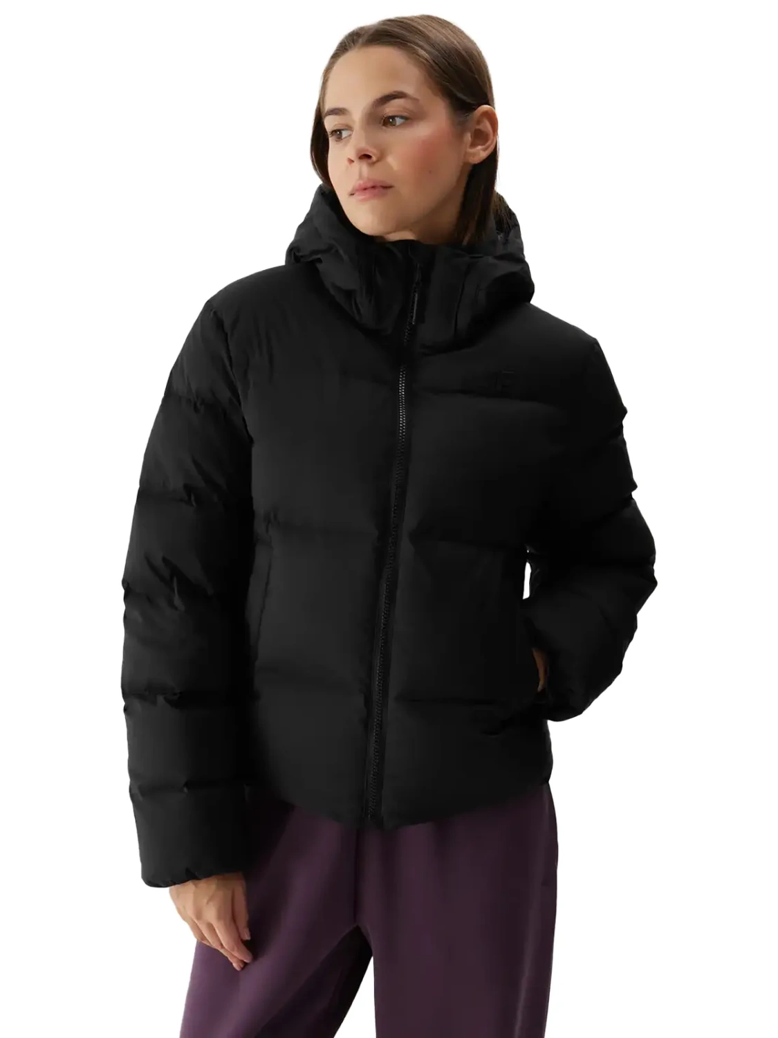 Kurtka damska zimowa puchowa narciarska 4F 4FWAW24TDJAF481-20S