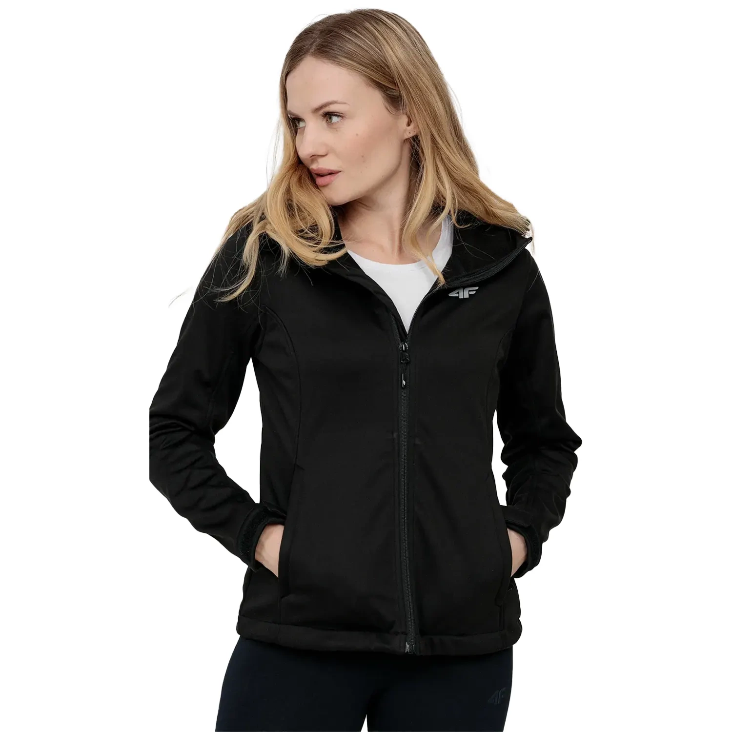 Kurtka softshell damska 4F 4FSS23TSOFF055-20S