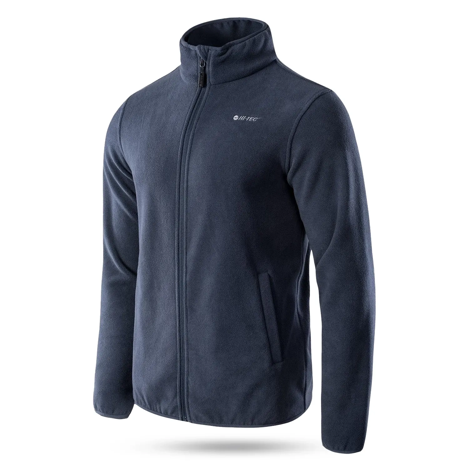 Bluza męska rozpinana polarowa HI-TEC ZOE INDIGO