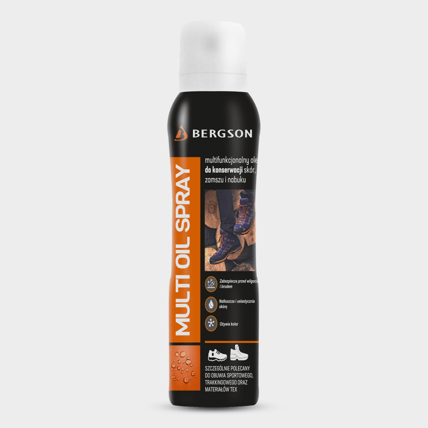 Olejek do butów BERGSON MULTI OIL SPRAY BRGCH004 150ml
