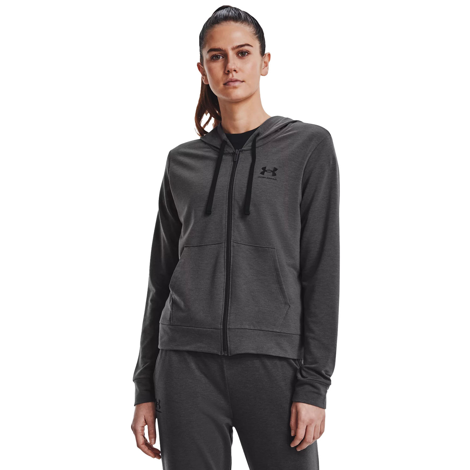 Bluza damska z kapturem rozpinana Under Armour 1369853-010