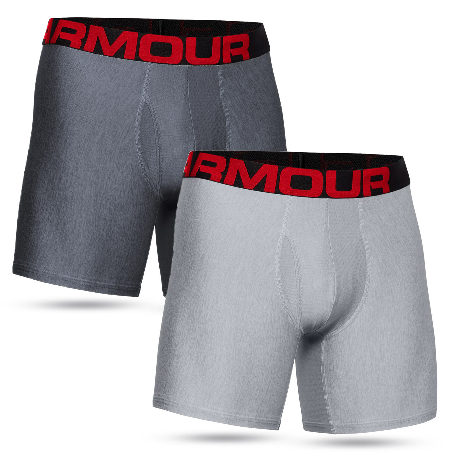 Bokserki męskie Under Armour 6 in 2 Pack 1363619-011 2-PAK