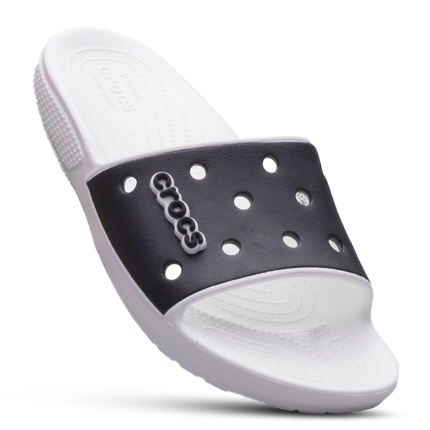 Klapki CROCS CLASSIC COLORBLOCK SLIDE 206882-103