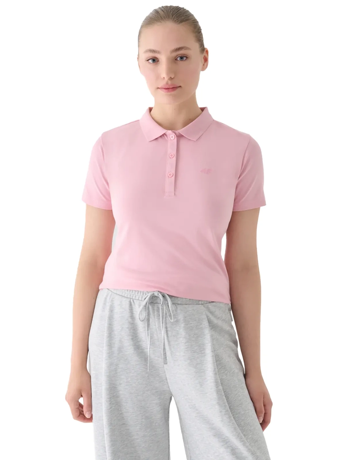 Koszulka damska polo 4F 4FWMM00TPTSF317-56S