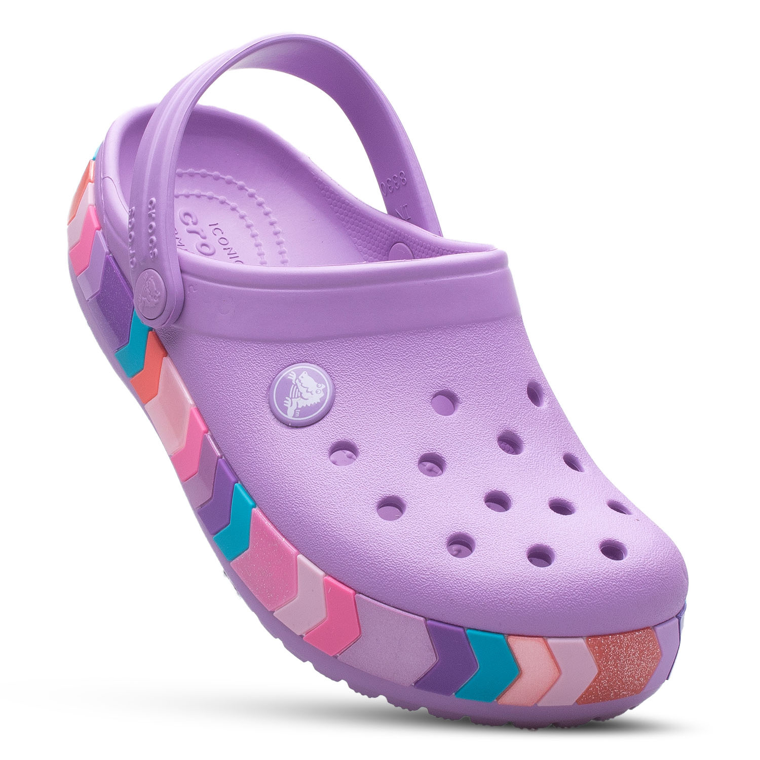 Chodaki CROCS CROCBAND CHEVRON KIDS 207007-5PR