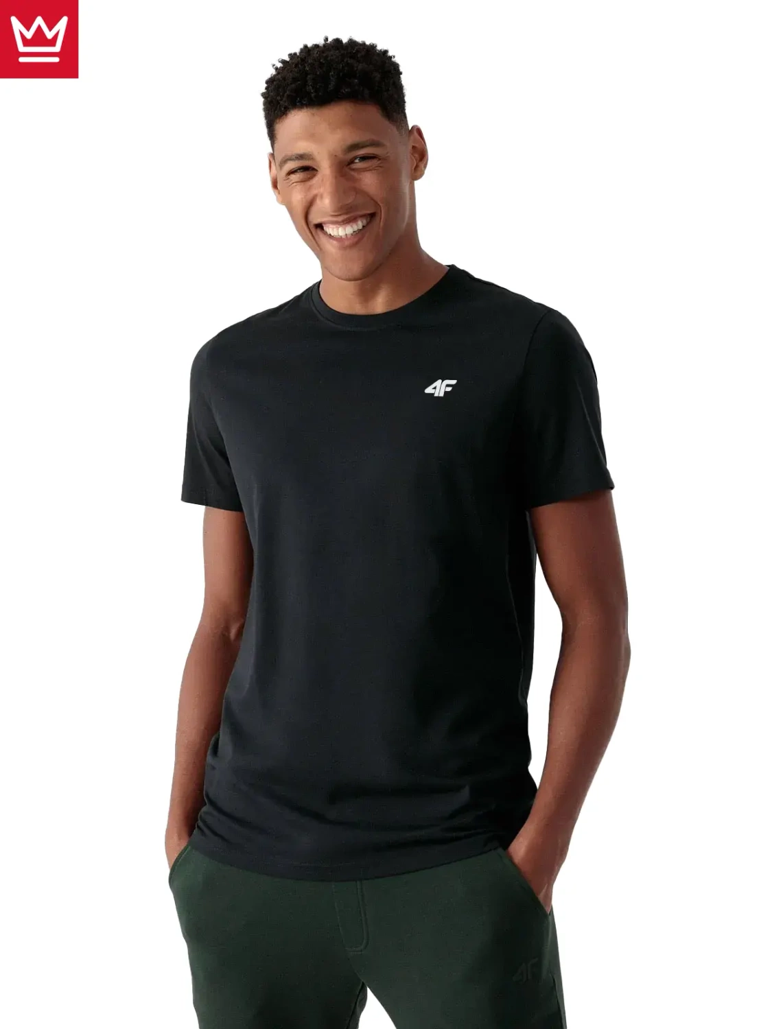 Koszulka męska 4F 4FAW22TTSHM707-30S