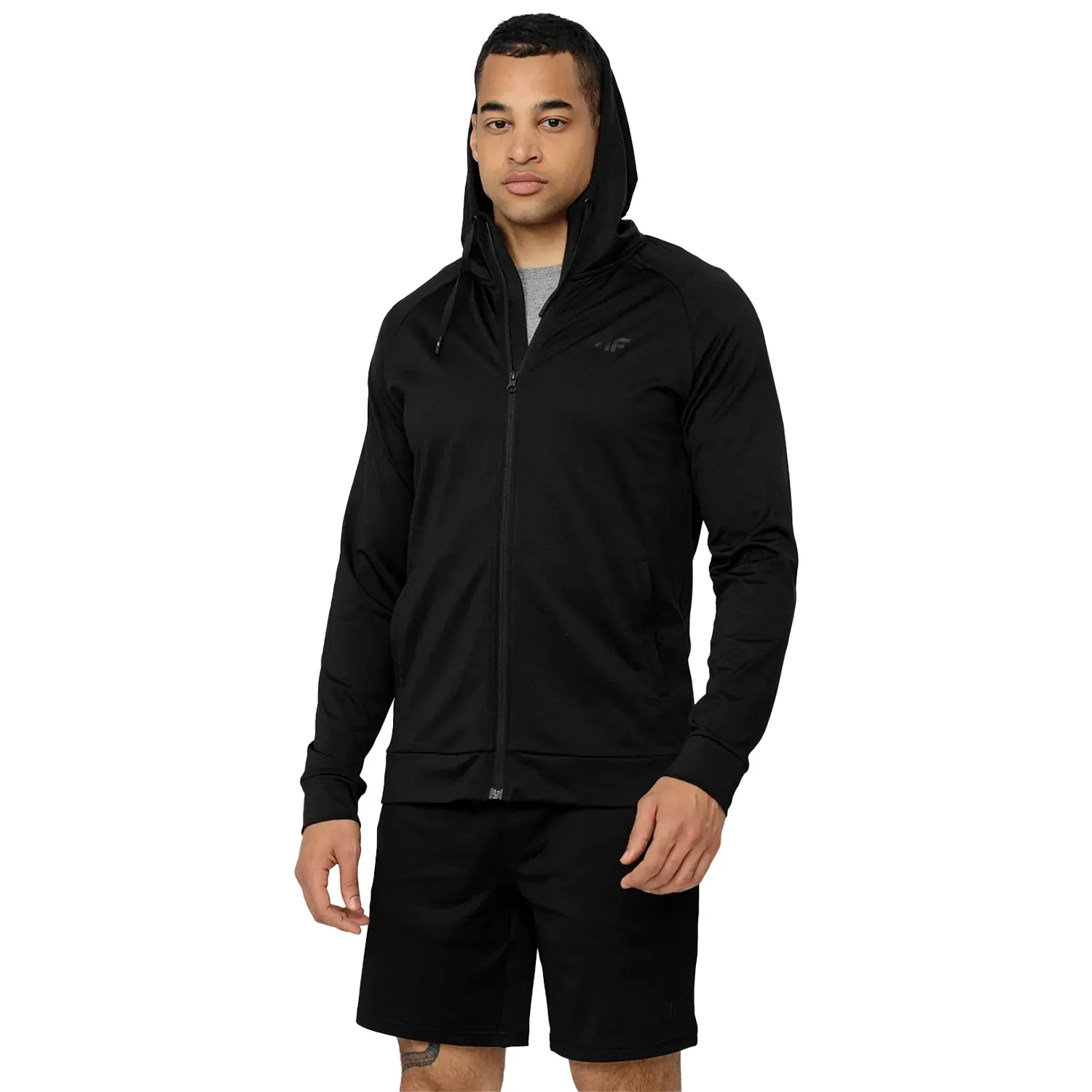Bluza męska z kapturem rozpinana 4F 4FSS23TFSWM112-20S
