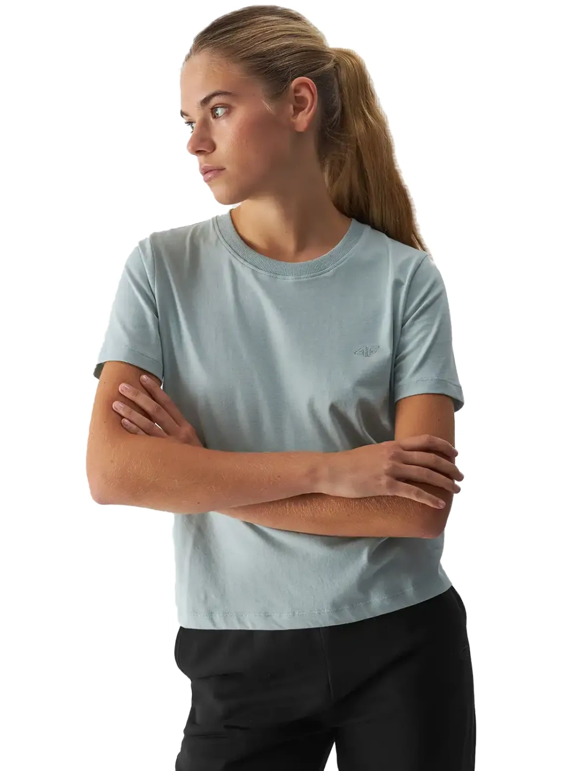 Koszulka damska 4F 4FWAW24TTSHF1650-47S