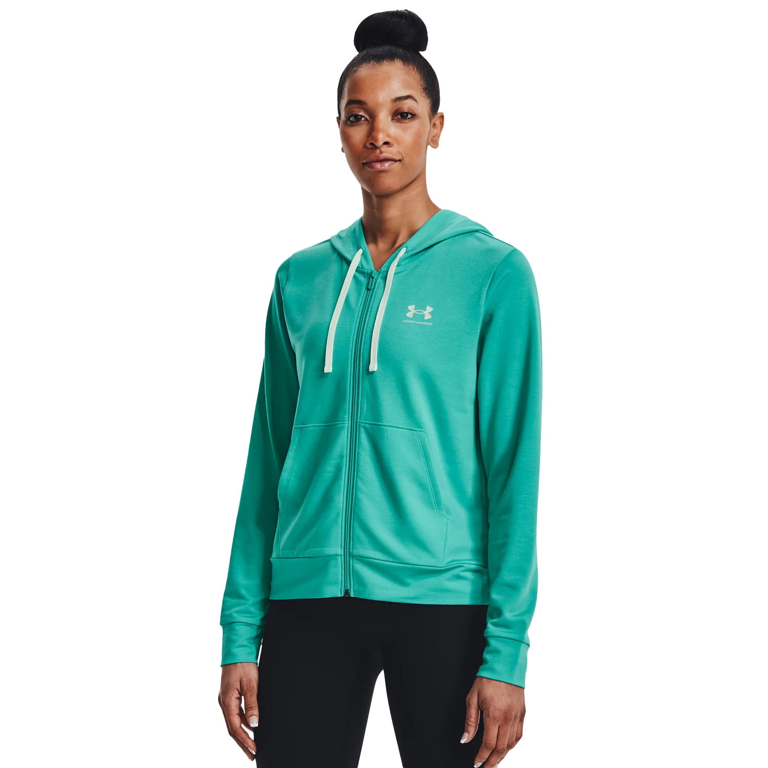 Bluza damska z kapturem rozpinana Under Armour 1369853-369