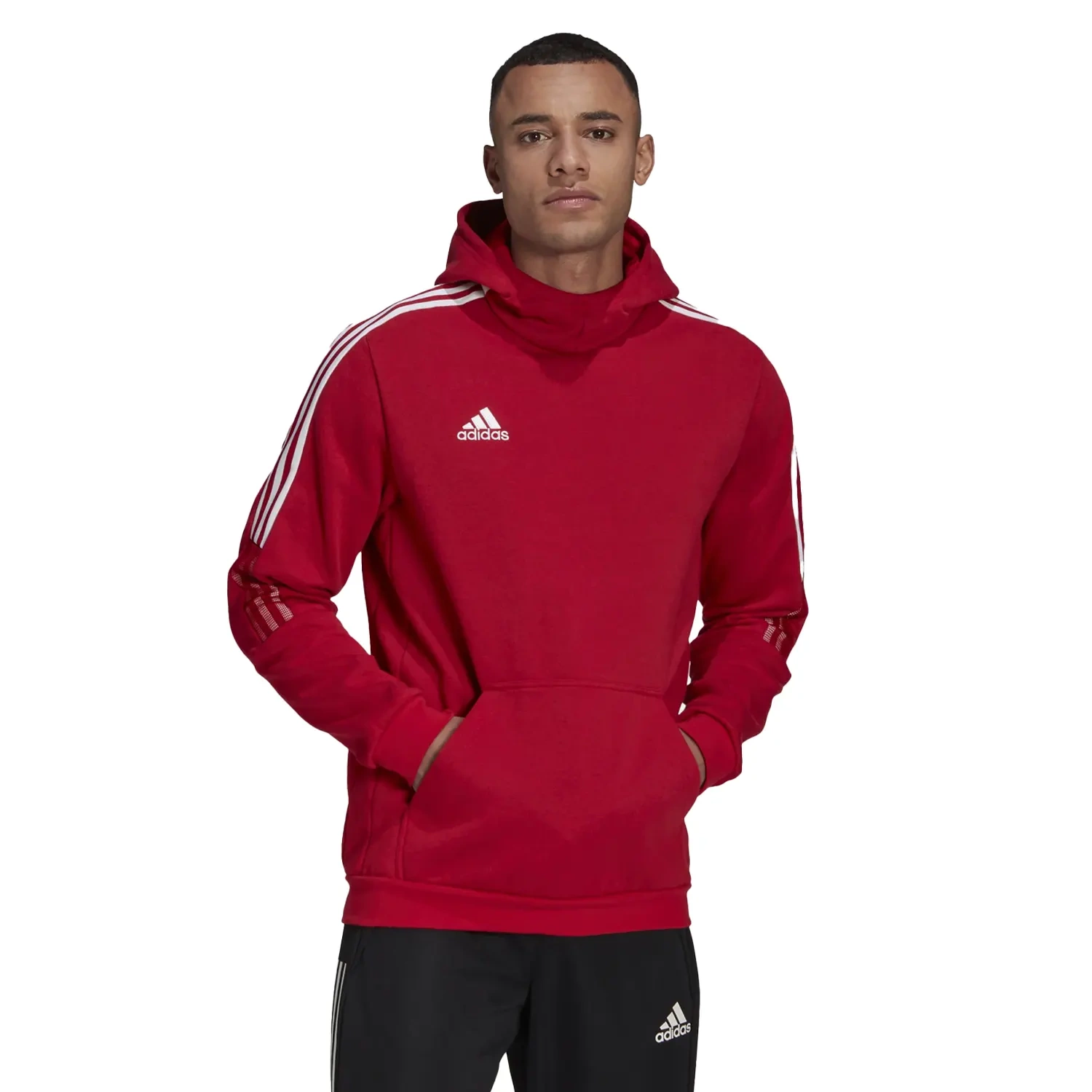 Bluza męska z kapturem adidas TIRO21 SW HOOD GM7353