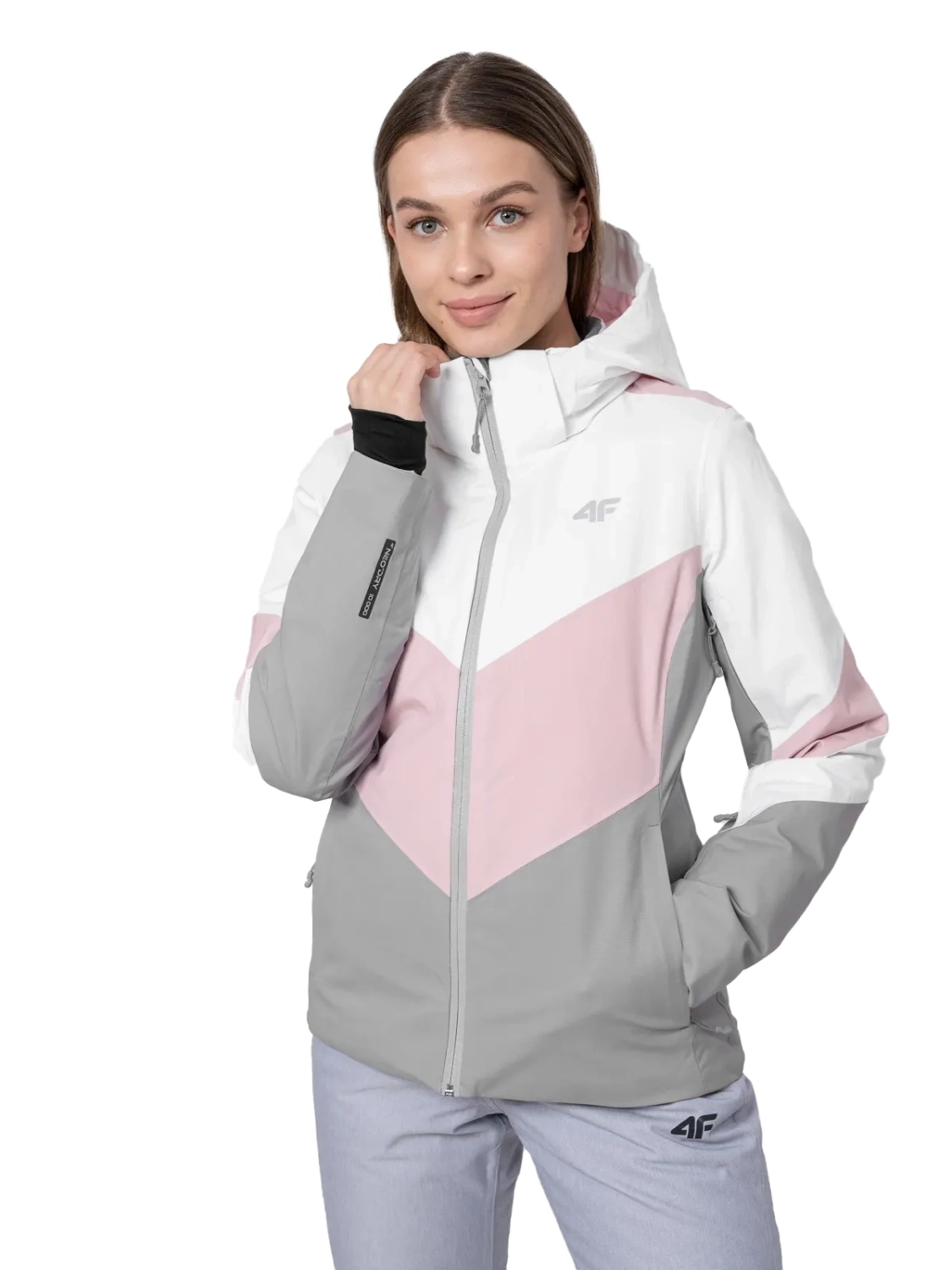 Kurtka damska narciarska 4F H4Z22-KUDN008-56S