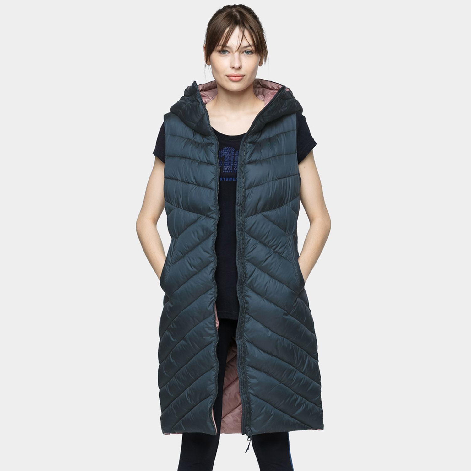 Kurtka damska bezrękawnik 4F H4L21-KUDP002-31S