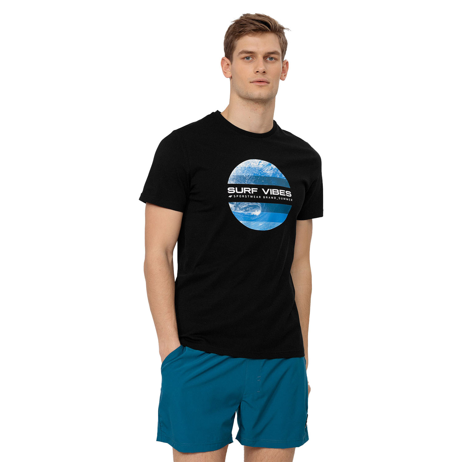 Koszulka męska 4F H4L22-TSM047-20S