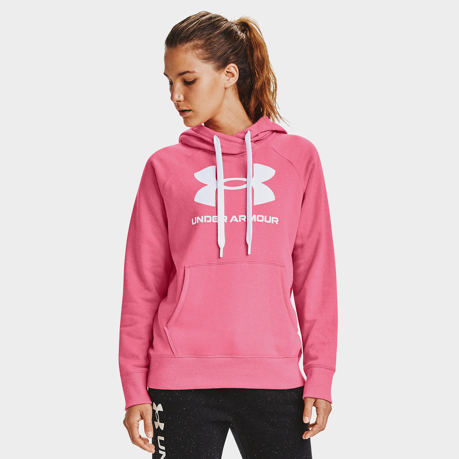 Bluza damska z kapturem Under Armour RIVAL FLEECE 1356318-668