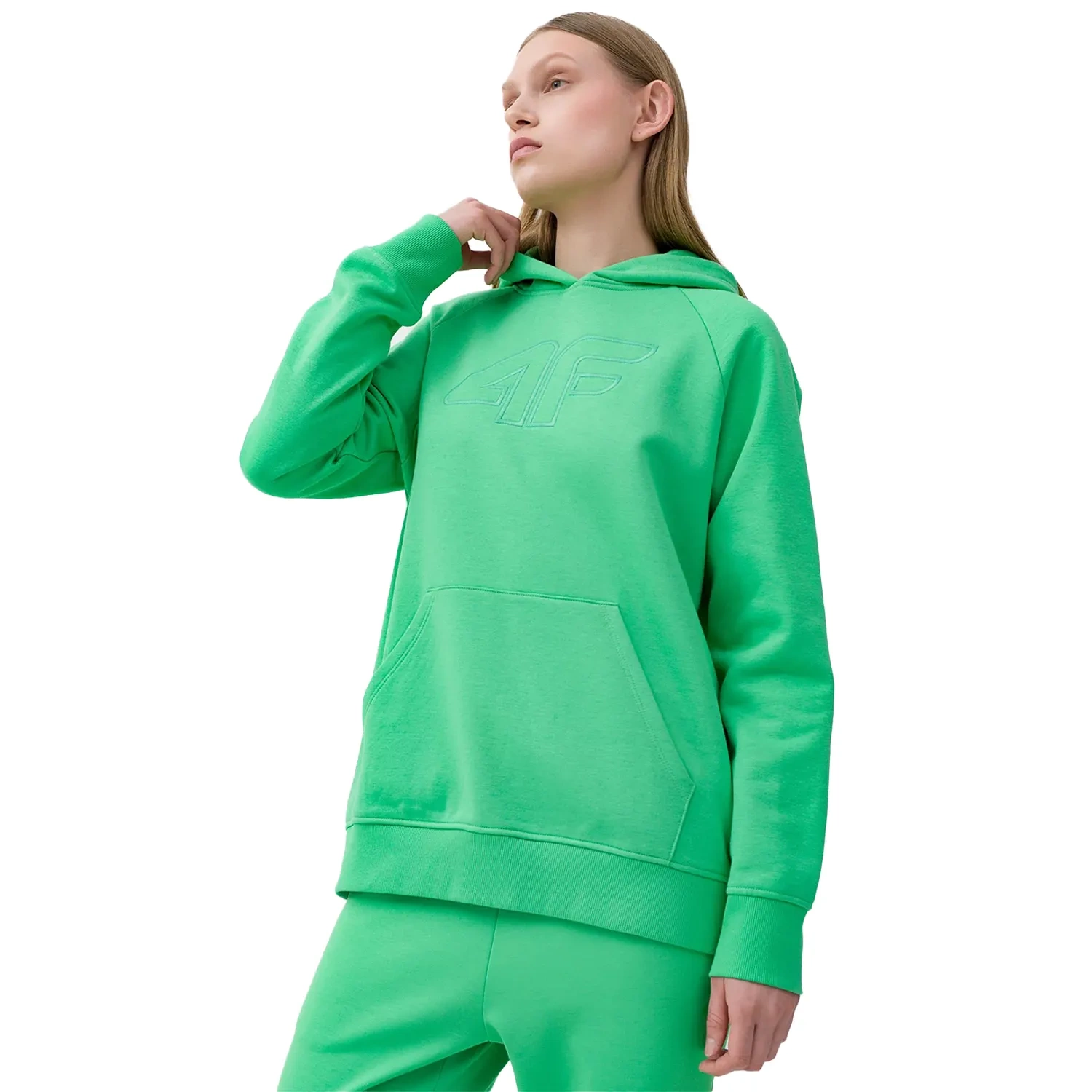 Bluza damska z kapturem 4F 4FSS23TSWSF535-41S