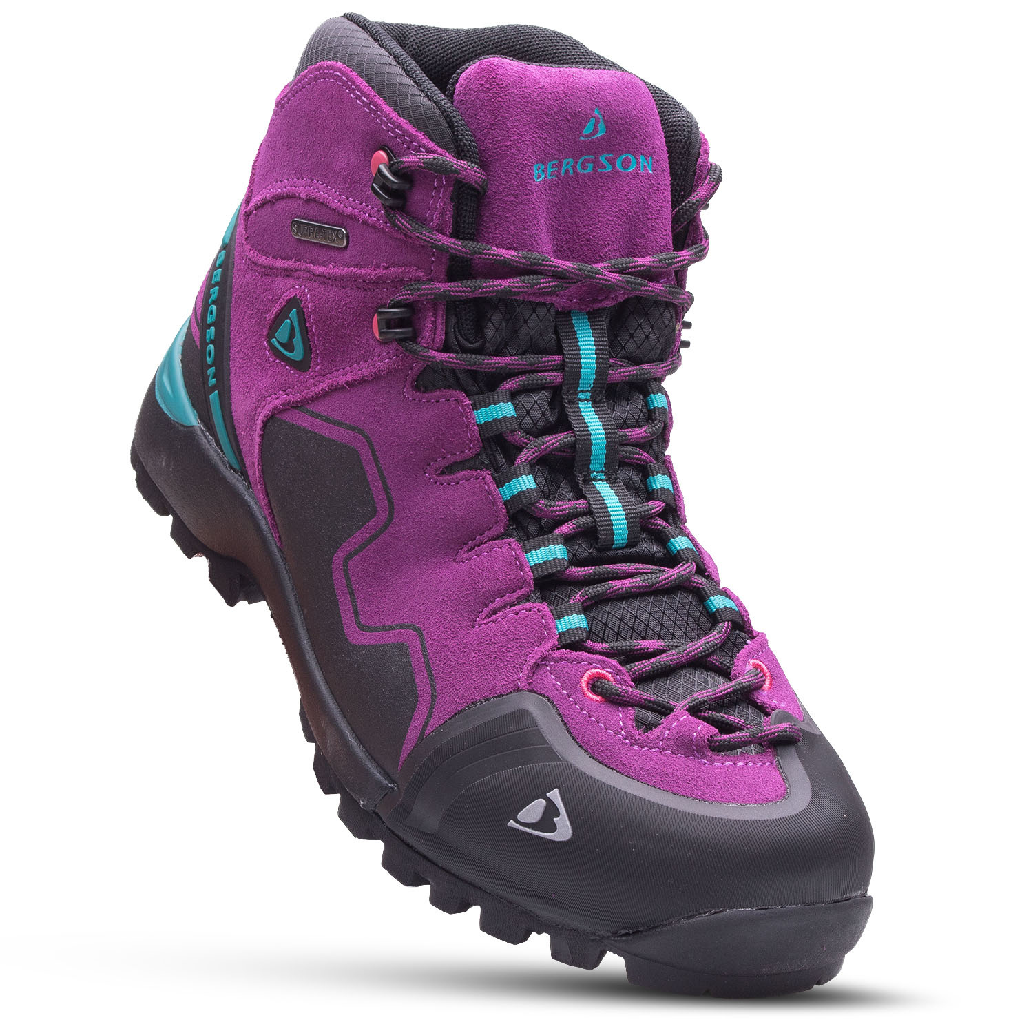 Buty damskie trekkingowe BERGSON NYIKA PURPLE 2 MID STX