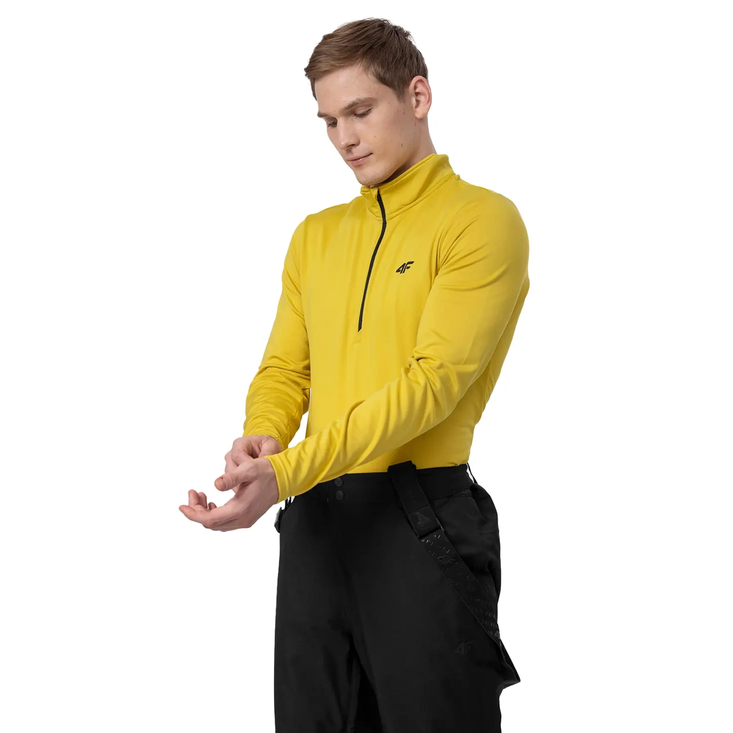 Bluza męska z kapturem rozpinana termoaktywna 4F H4Z22-BIMD030-72S