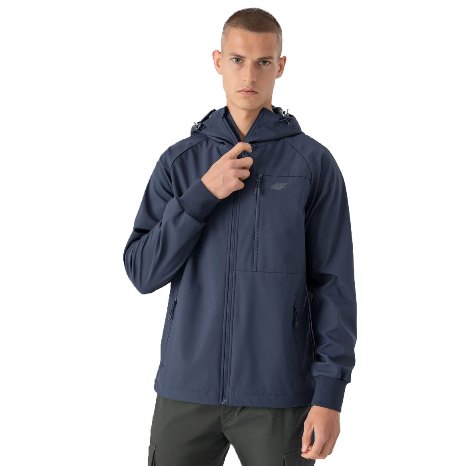 Kurtka męska softshell wiatroodporna 4F H4Z21-SFM002-31S
