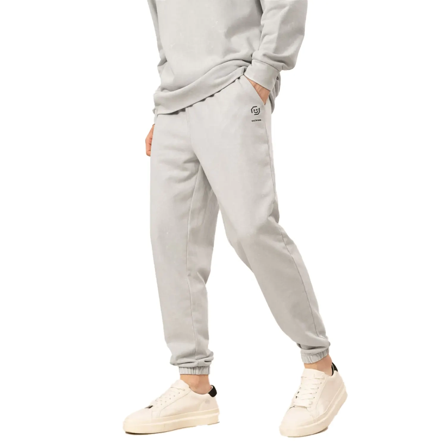 Spodnie dresowe męskie OUTHORN OTHAW22TTROM030-26S