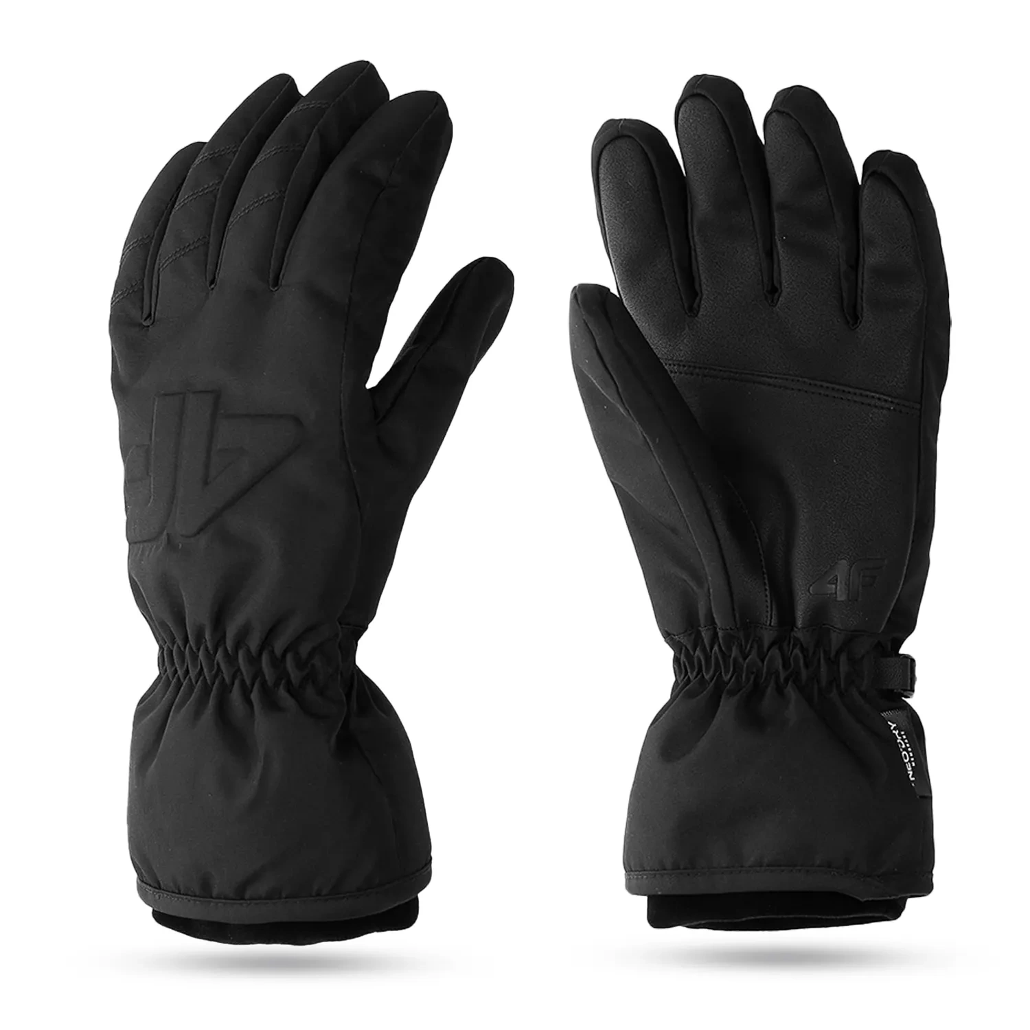 Rękawiczki zimowe damskie narciarskie 4F H4Z22-RED001-20S