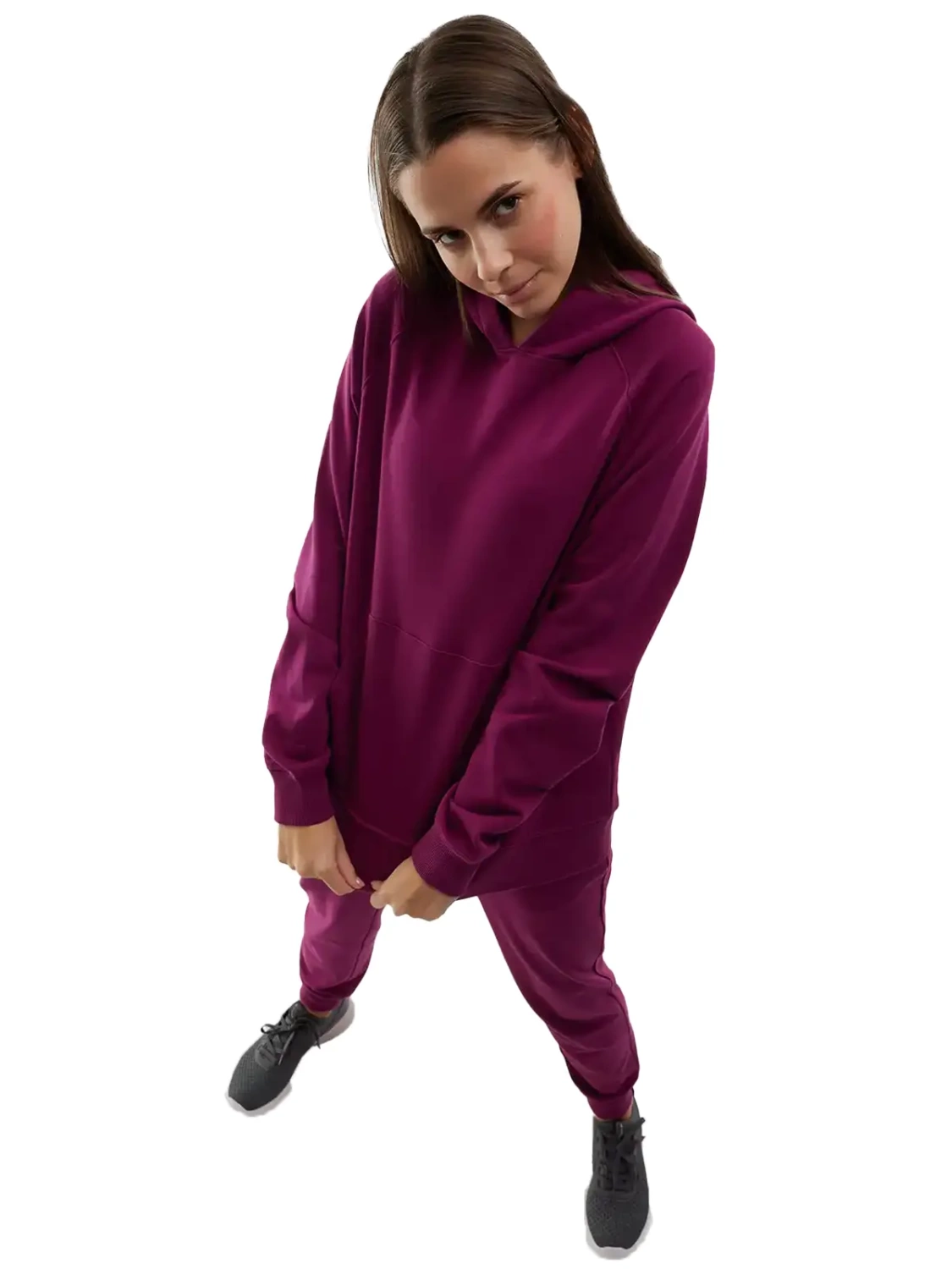 Bluza damska z kapturem 4F 4FWSS24TSWSF0955-51S 