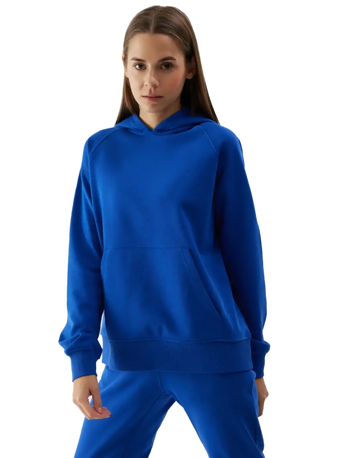 Bluza damska z kapturem 4F 4FWSS24TSWSF0955-36S 