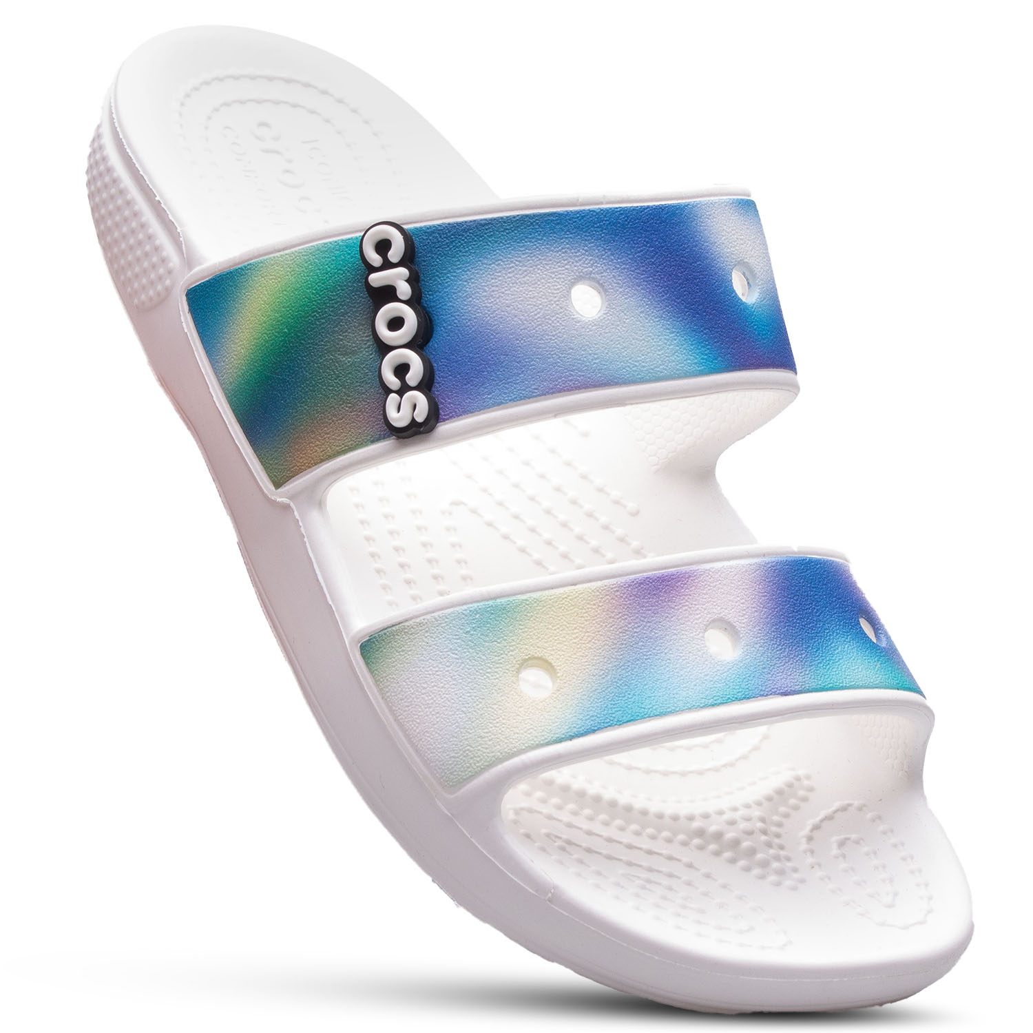 Klapki damskie CROCS CLASSIC SOLARIZED SANDAL 207771-94S