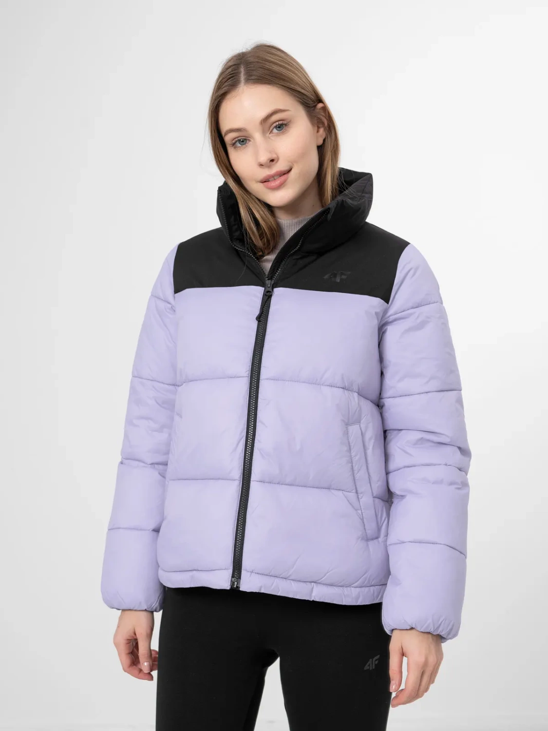 Kurtka damska zimowa puchowa 4F H4Z22-KUDP014-51S