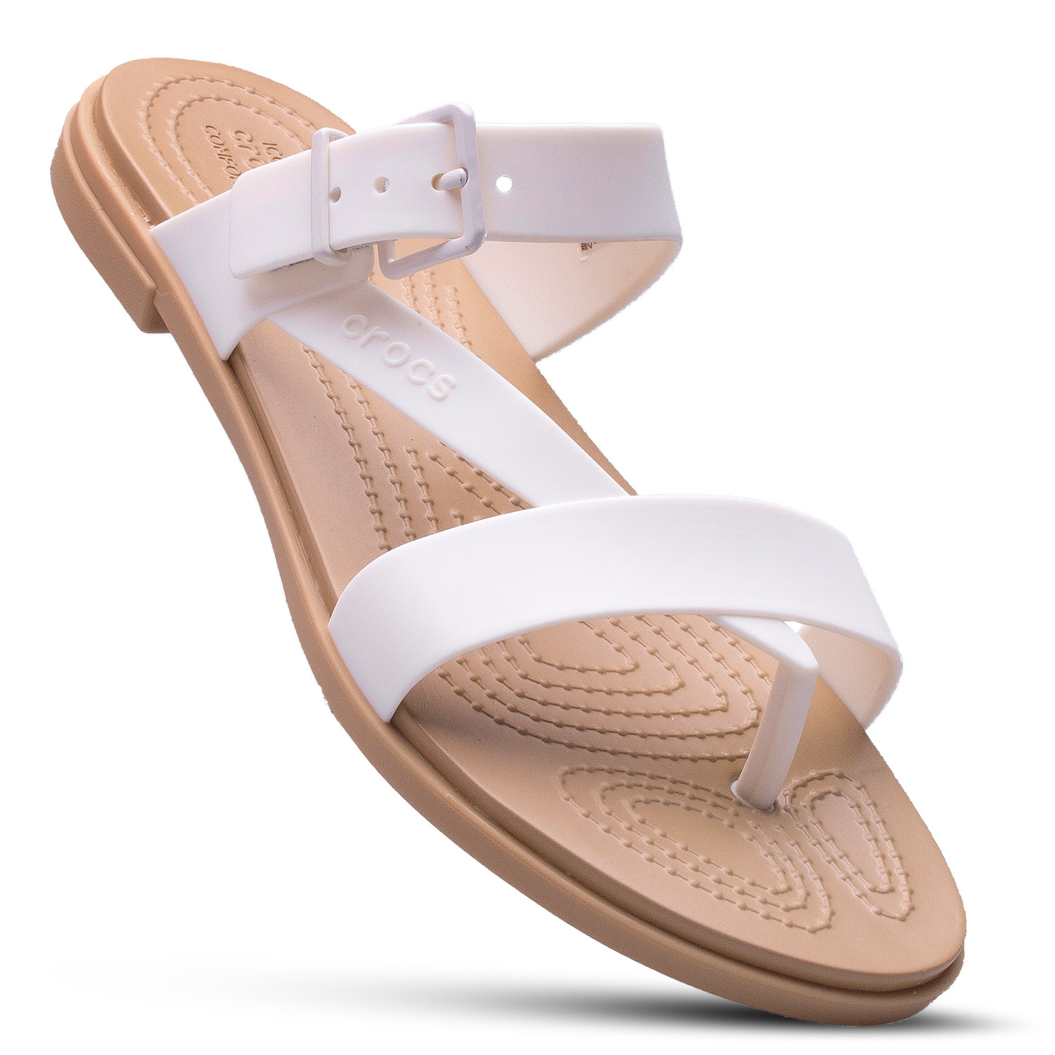 Sandały damskie Crocs Tulum Toe Post Sandal W 206108-1CQ