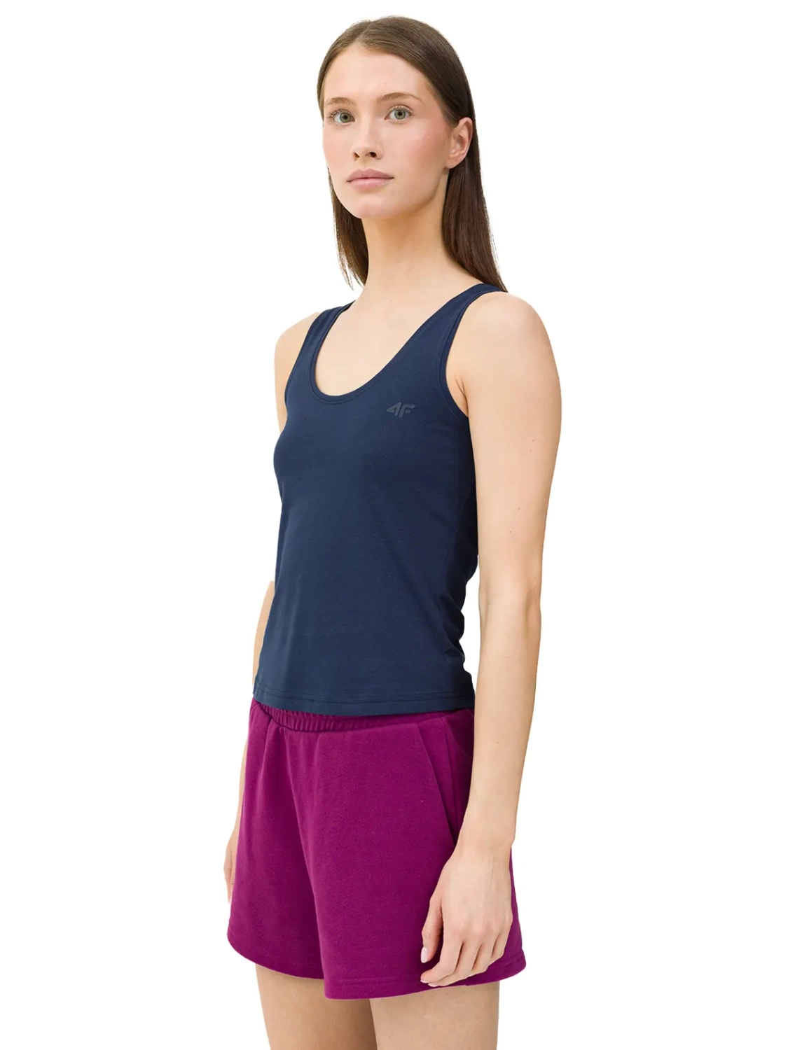 Koszulka damska 4F 4FWSS24TSLEF041-31S 