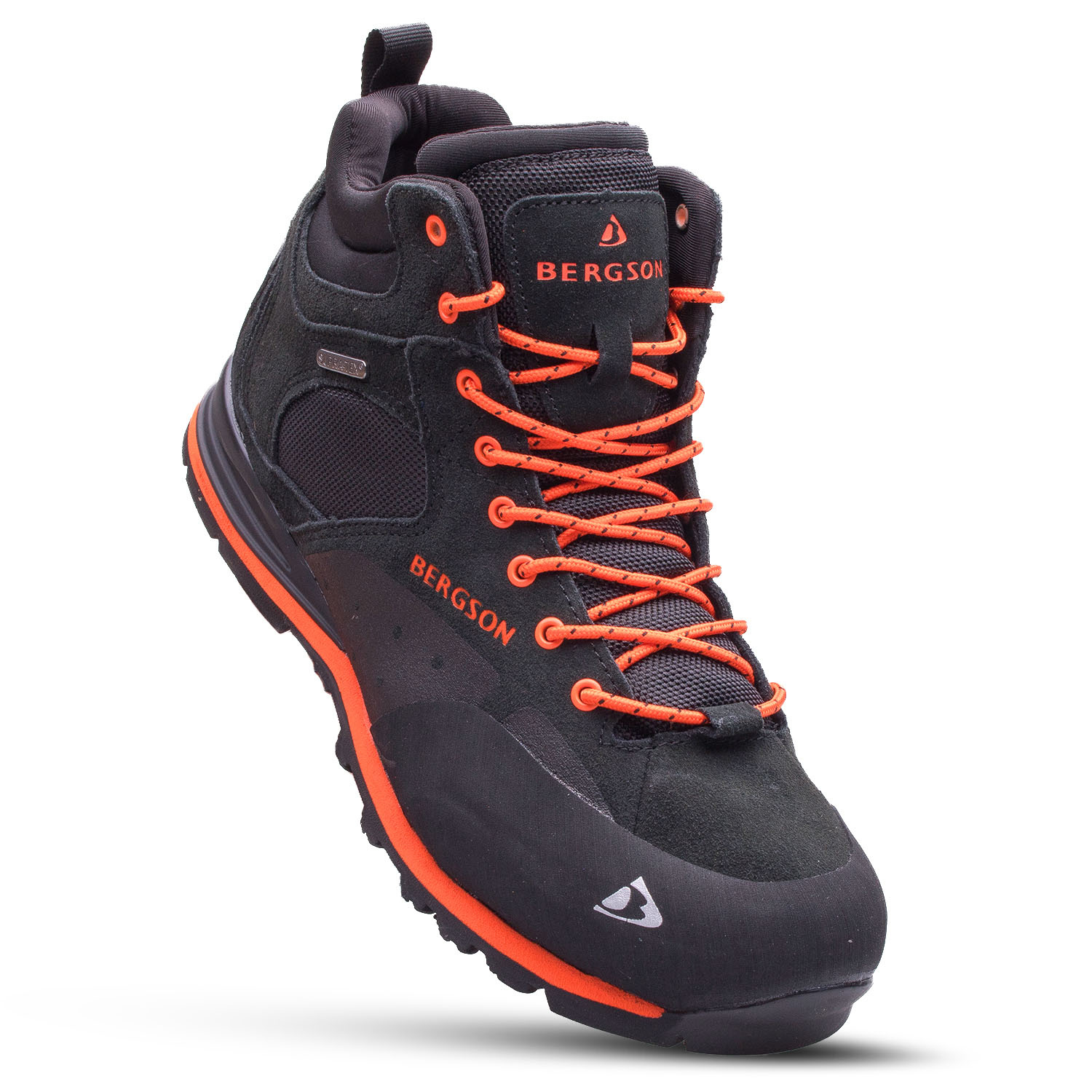 Buty damskie trekkingowe BERGSON SOIRA MID STX black/orange