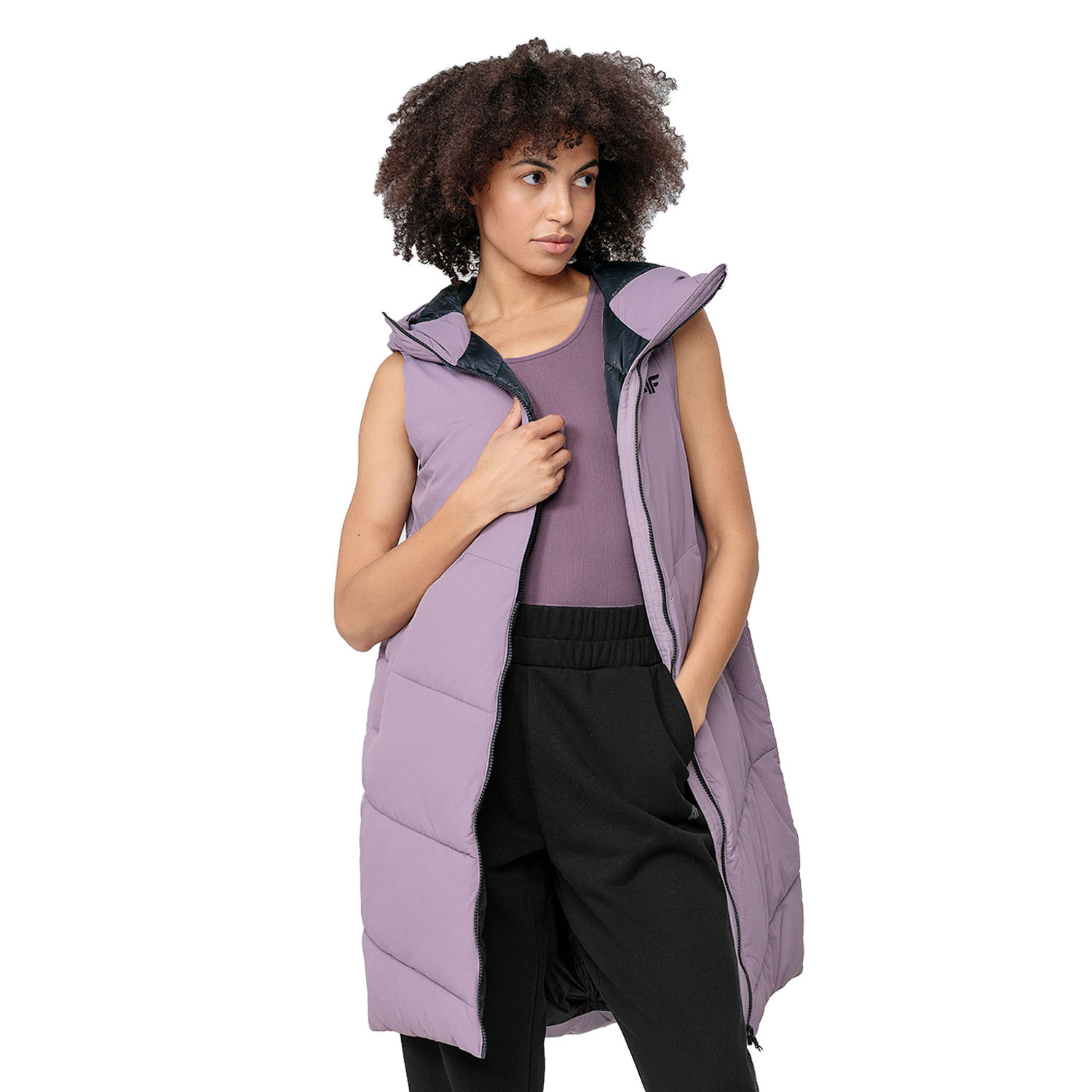 Kurtka damska bezrękawnik 4F H4L22-KUDP002-52S