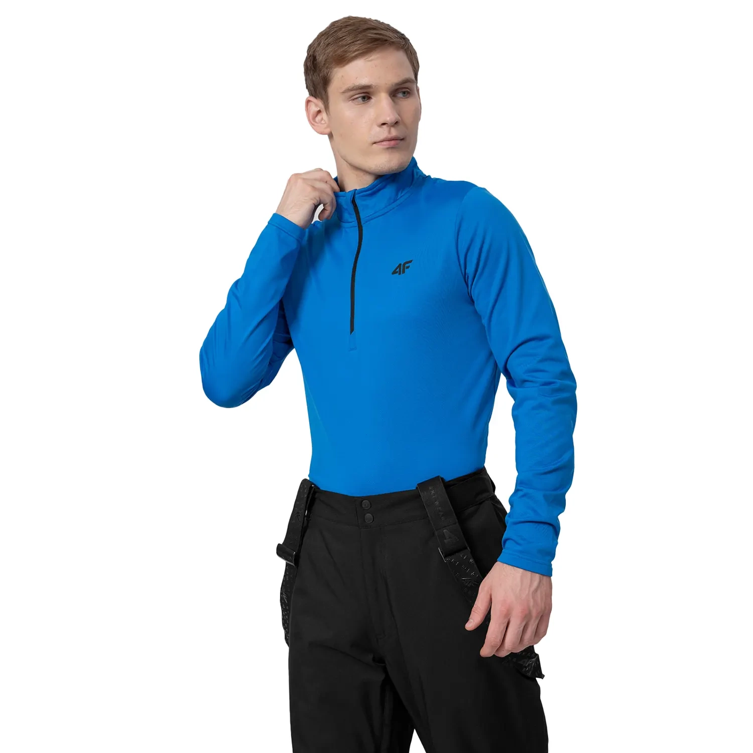 Bluza męska z kapturem rozpinana termoaktywna 4F H4Z22-BIMD030-36S