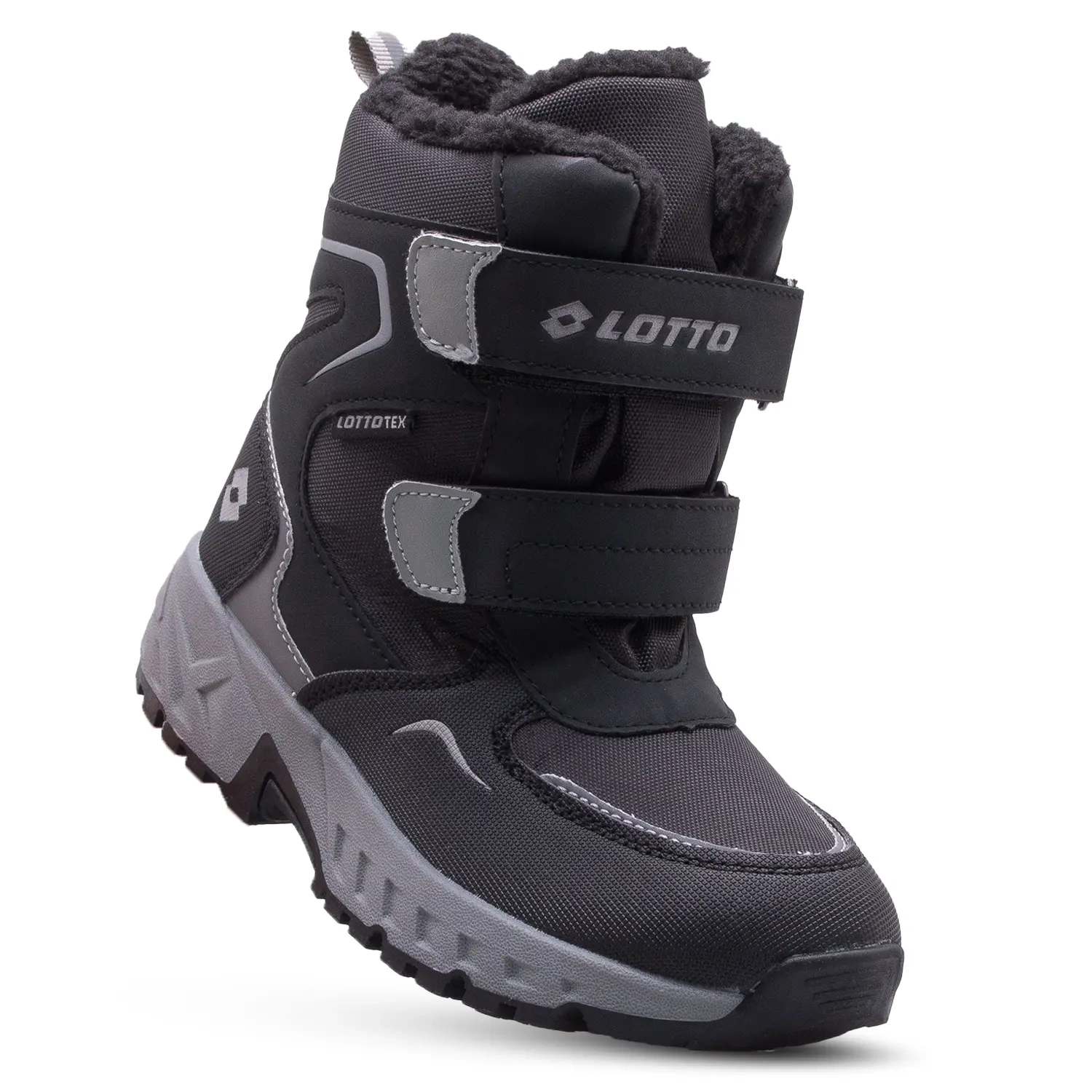 Buty dziecięce zimowe śniegowce LOTTO ALSTYNE TEX K 2600490K-1116