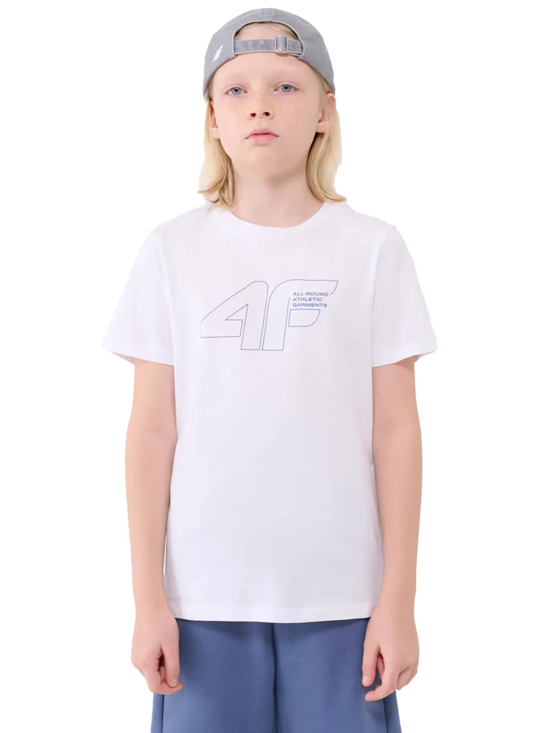 Koszulka dziecięca 4F 4FJWSS25TTSHM2185-10S