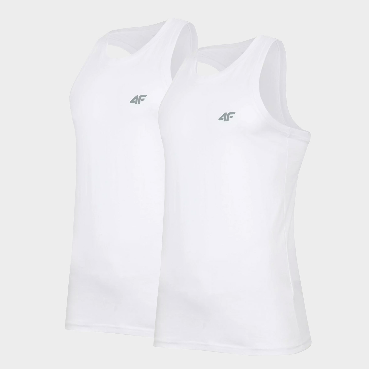 Koszulka męska 4F 2-PAK NOSH4-TSM010-10S/10S