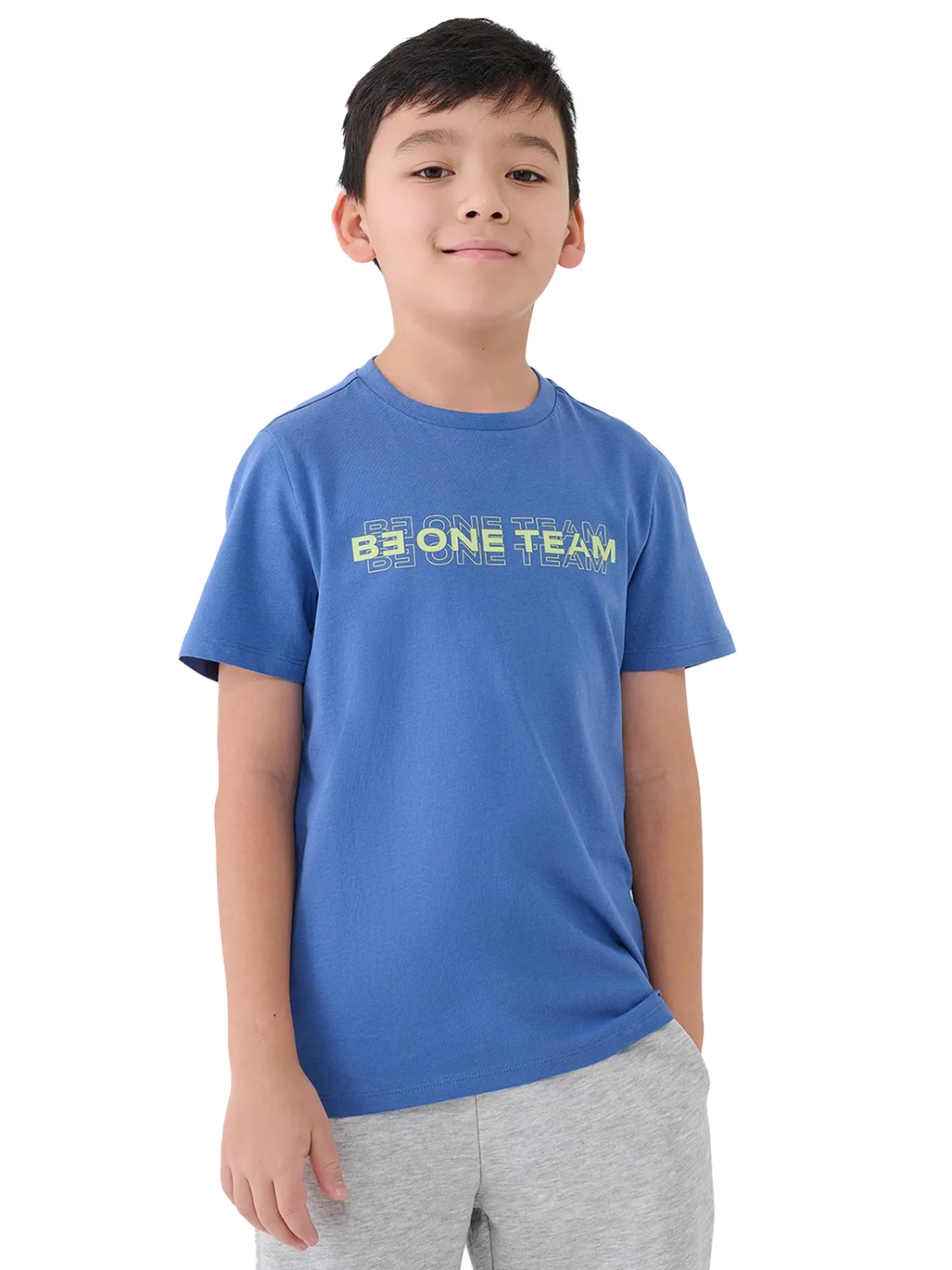 Koszulka dziecięca 4F 4FJWSS25TTSHM2186-34S